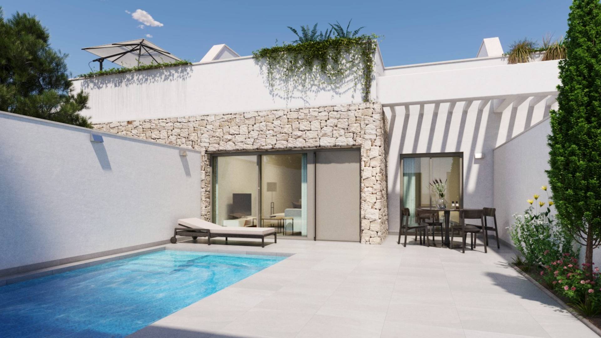 Nouvelle construction - Villa jumelée - Pilar de la Horadada