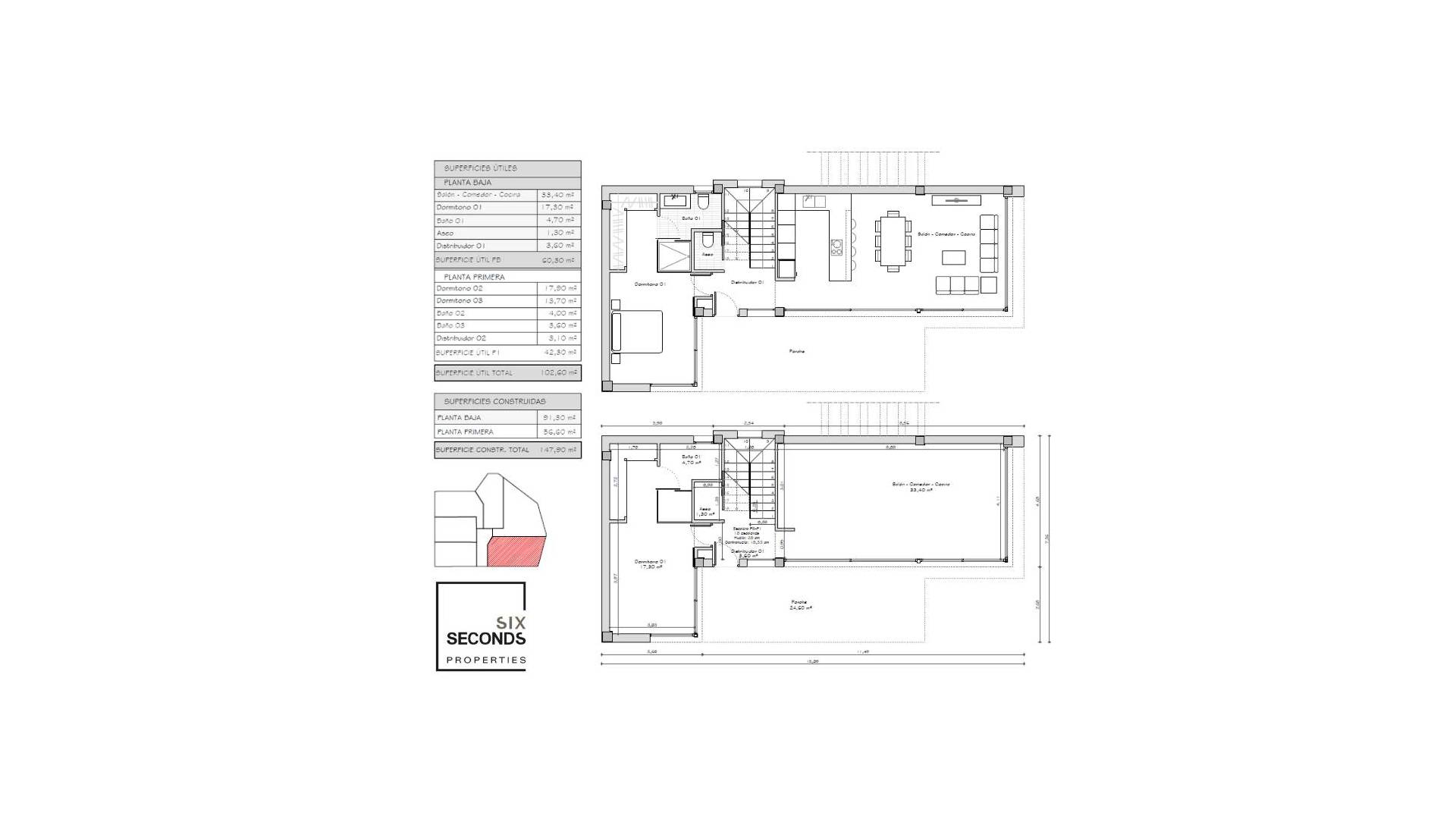 Nouvelle construction - Villa / Semi détaché - Orihuela Costa - Villamartín