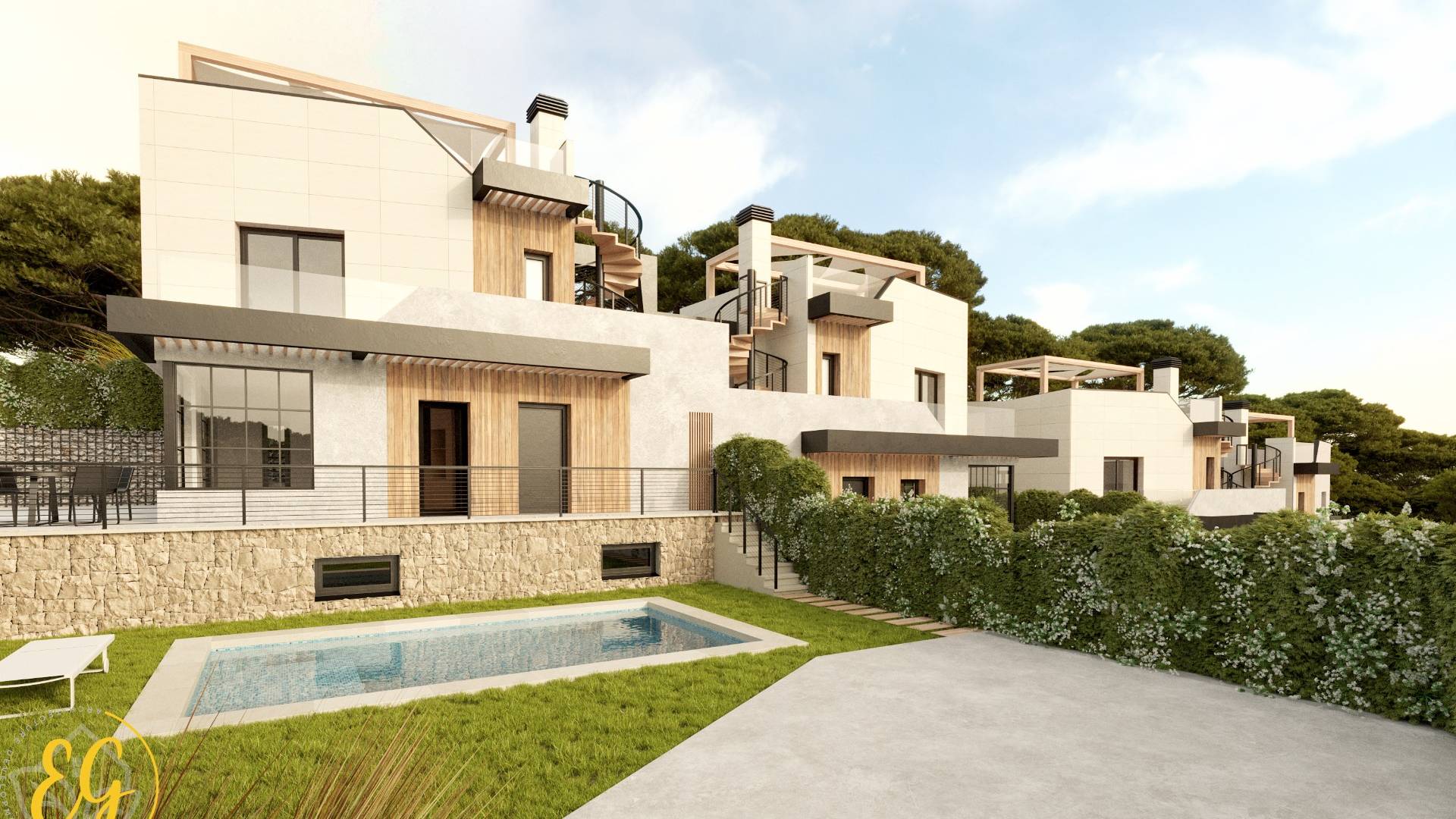 Nouvelle construction - Villa / Semi détaché - Polop