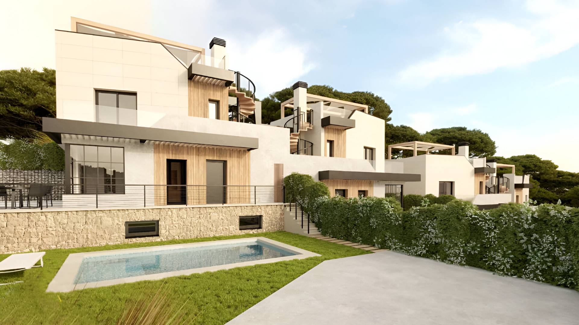 Nouvelle construction - Villa / Semi détaché - Polop