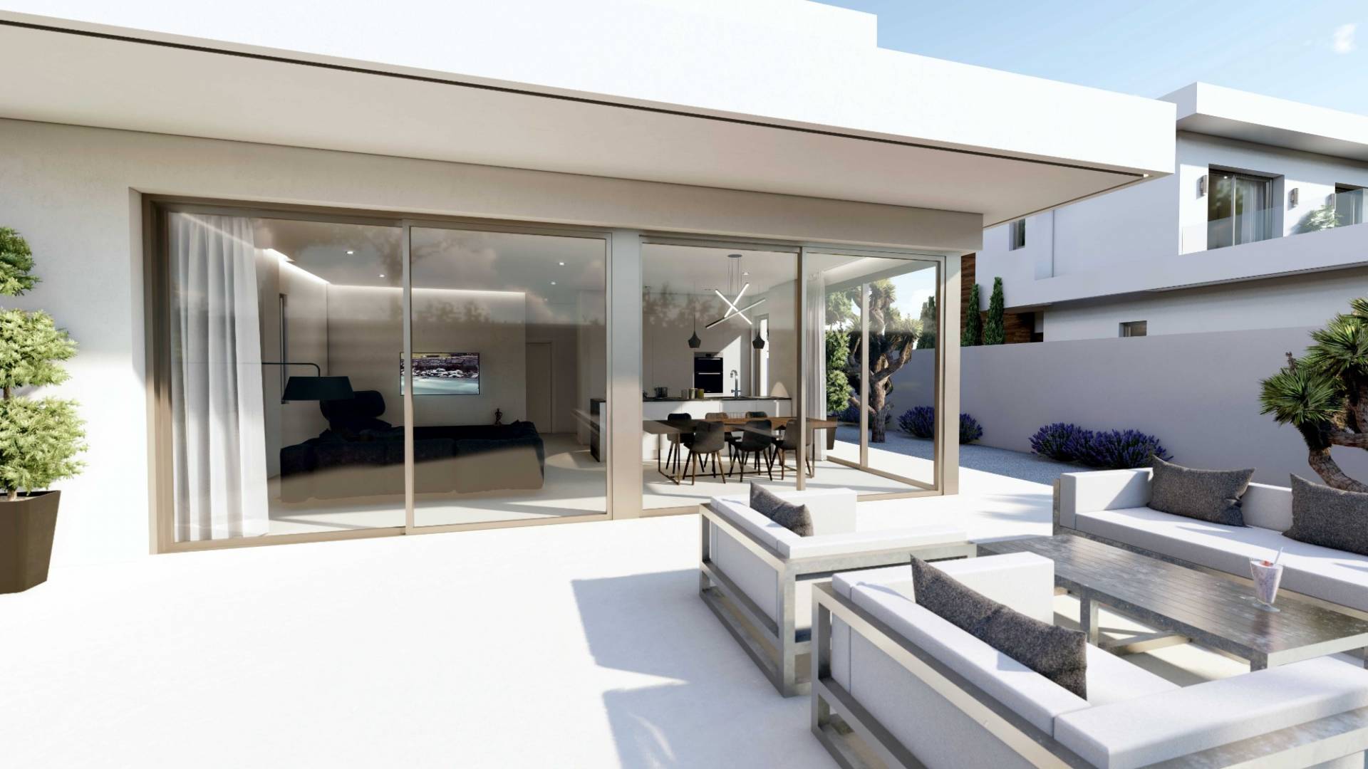 Nouvelle construction - Villa / Semi détaché - San Juan Alicante - Playa de San Juan