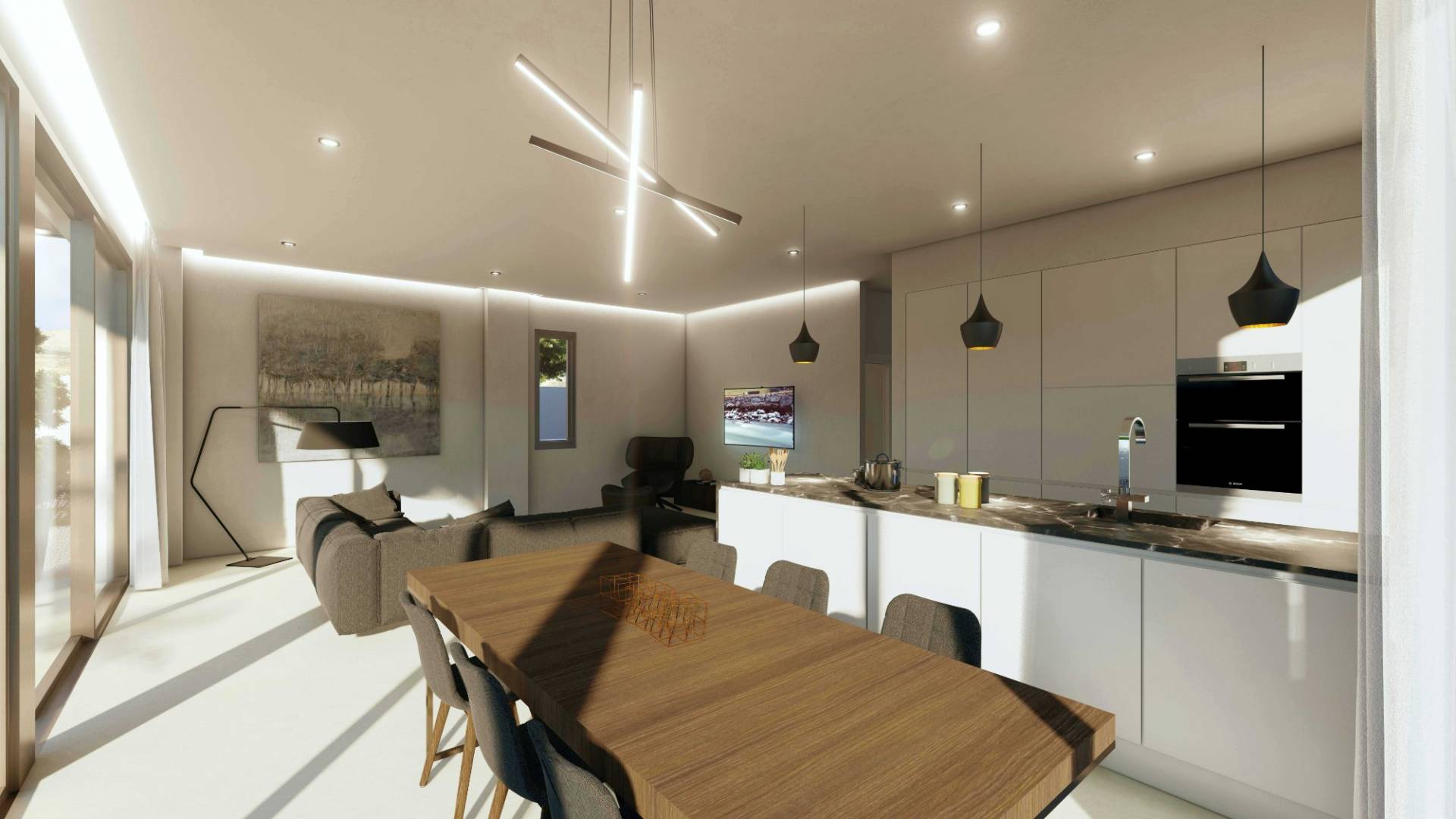 Nouvelle construction - Villa / Semi détaché - San Juan Alicante - Playa de San Juan