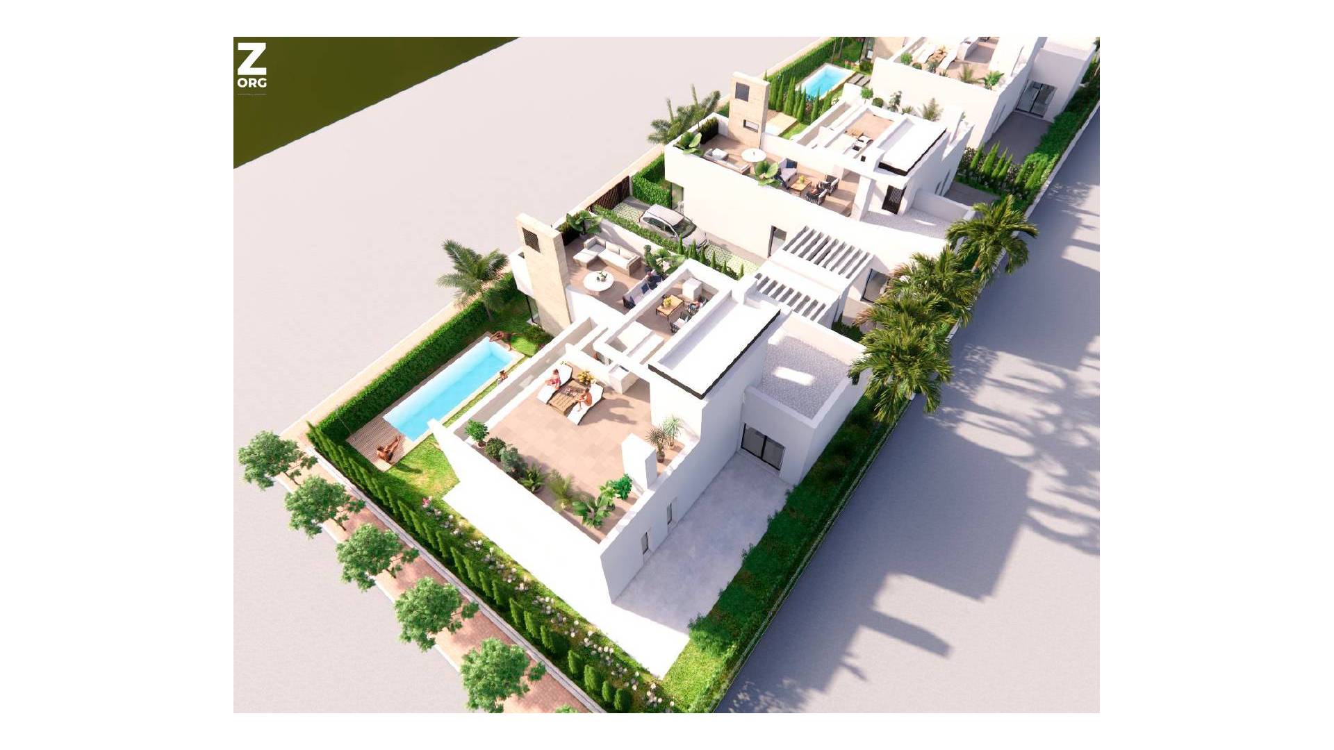 Nouvelle construction - Villa / Semi détaché - Torre Pacheco - Santa Rosalia