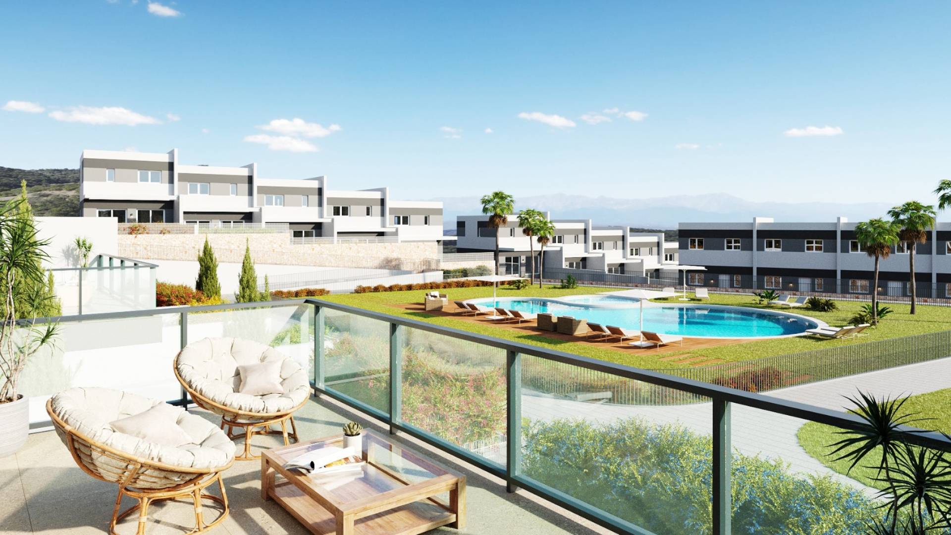 nowa inwestycja - Adosado - Finestrat - Balcón de Finestrat