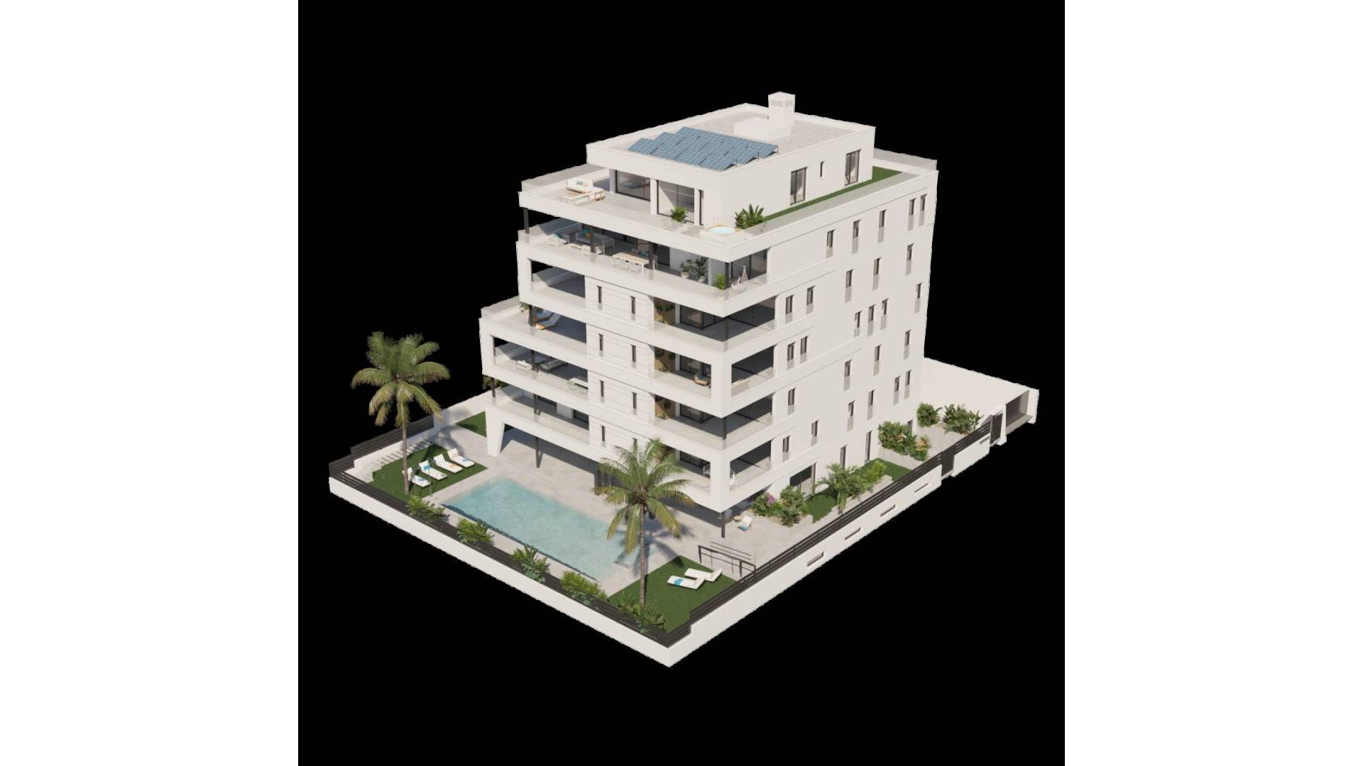 nowa inwestycja - Apartament - Águilas