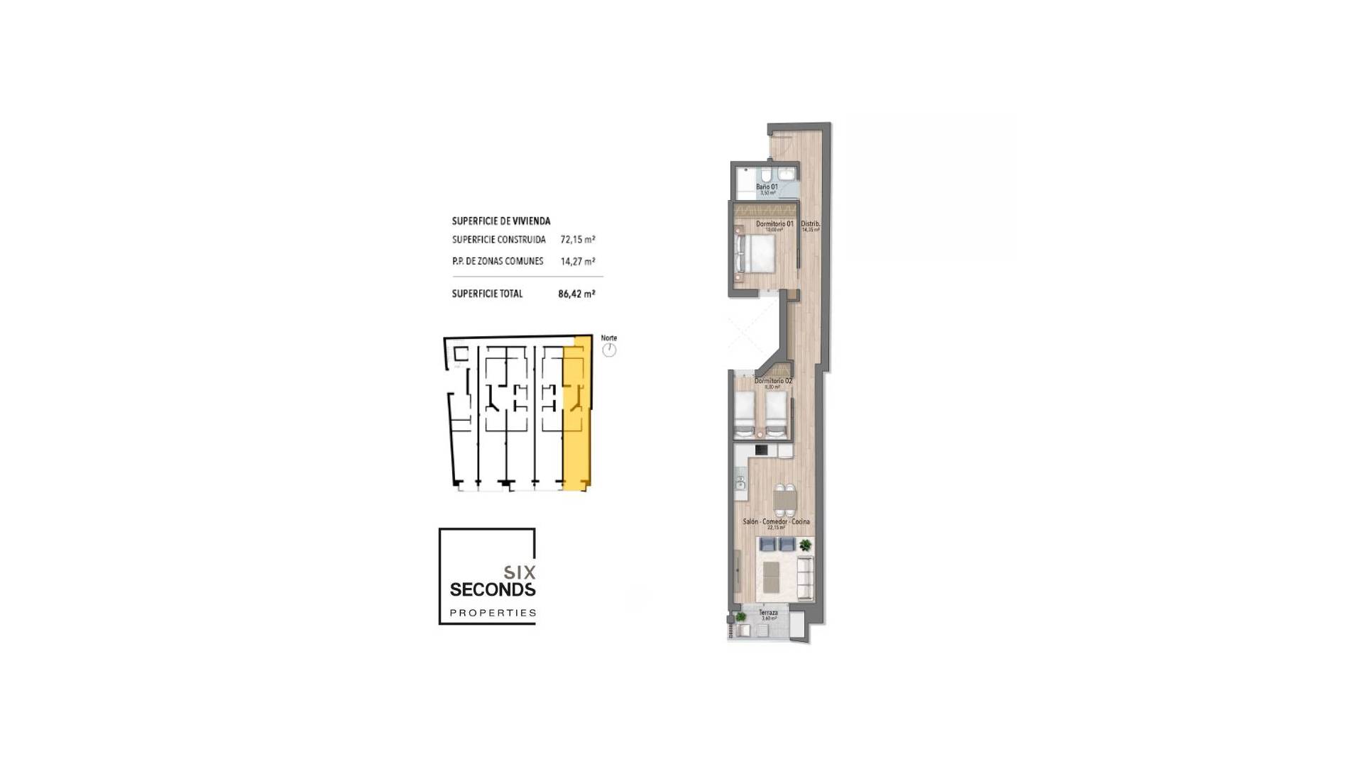 nowa inwestycja - Apartament - Torrevieja - Playa del Cura