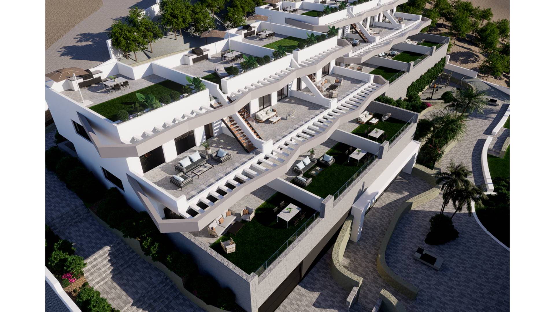 nowa inwestycja - Townhouse - Finestrat - Finestrat Urbanizaciones