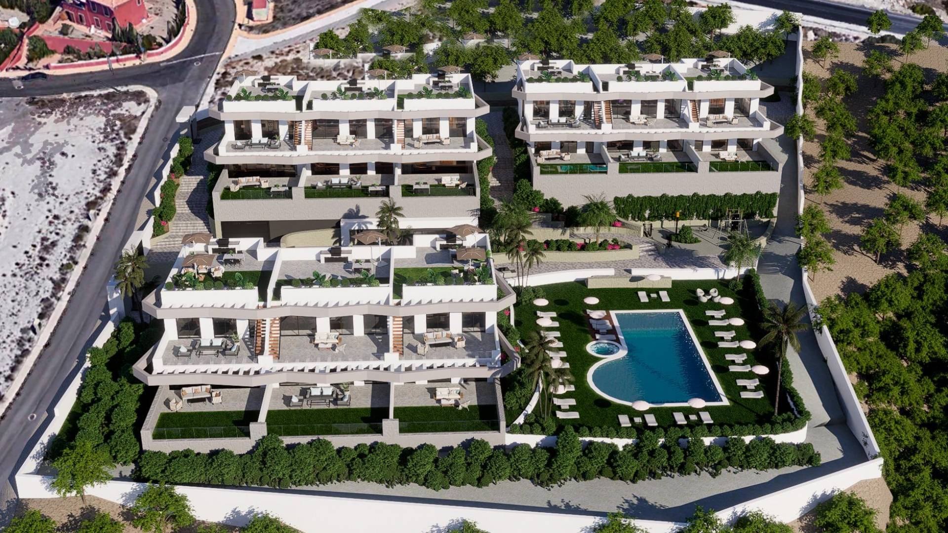 nowa inwestycja - Townhouse - Finestrat - 