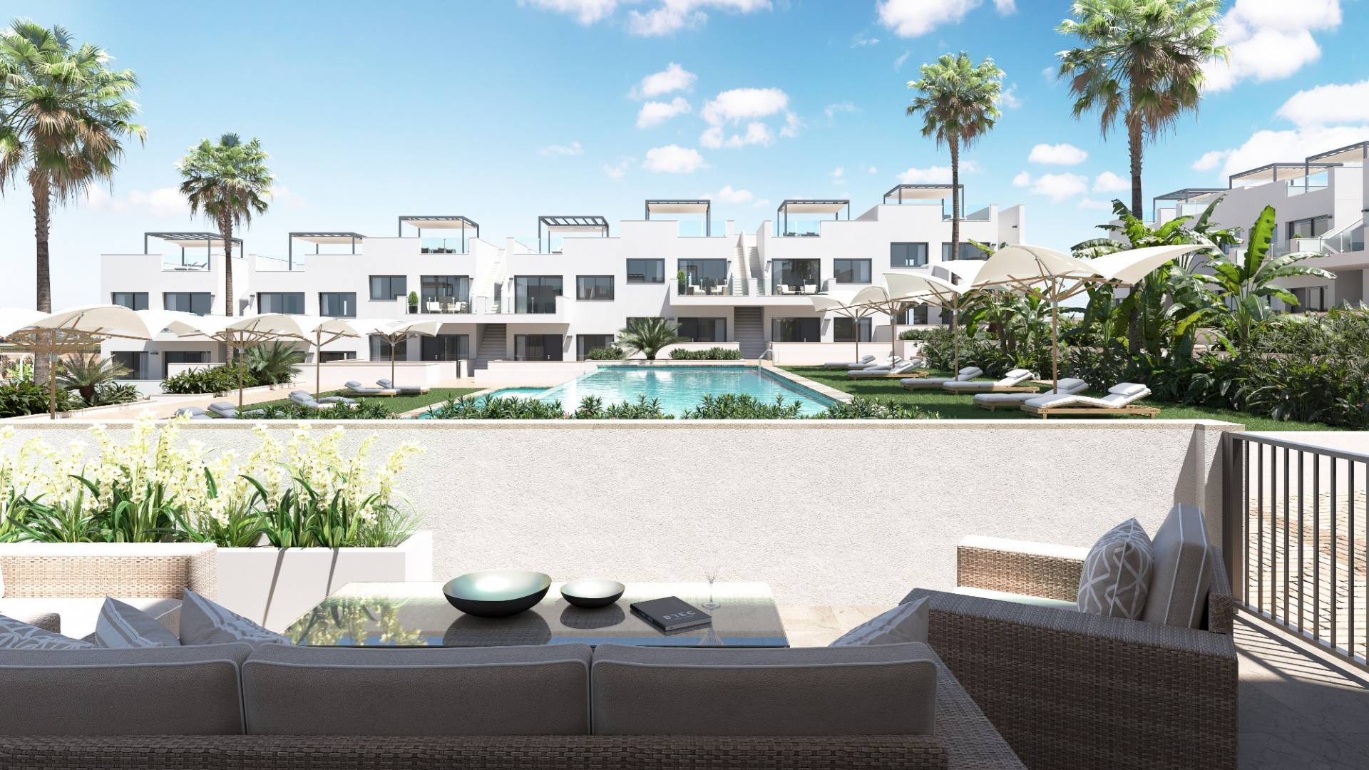 nowa inwestycja - Townhouse - Torrevieja - Lago jardin