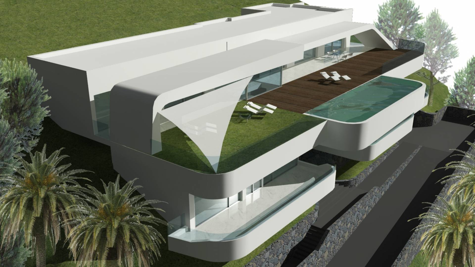 nowa inwestycja - Wolnostojąca willa - Altea - Altea Hills