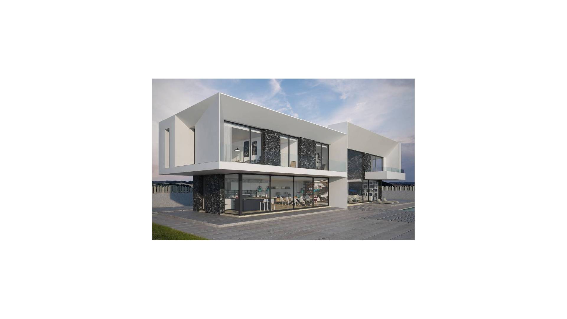 nowa inwestycja - Wolnostojąca willa - Denia - Montgó