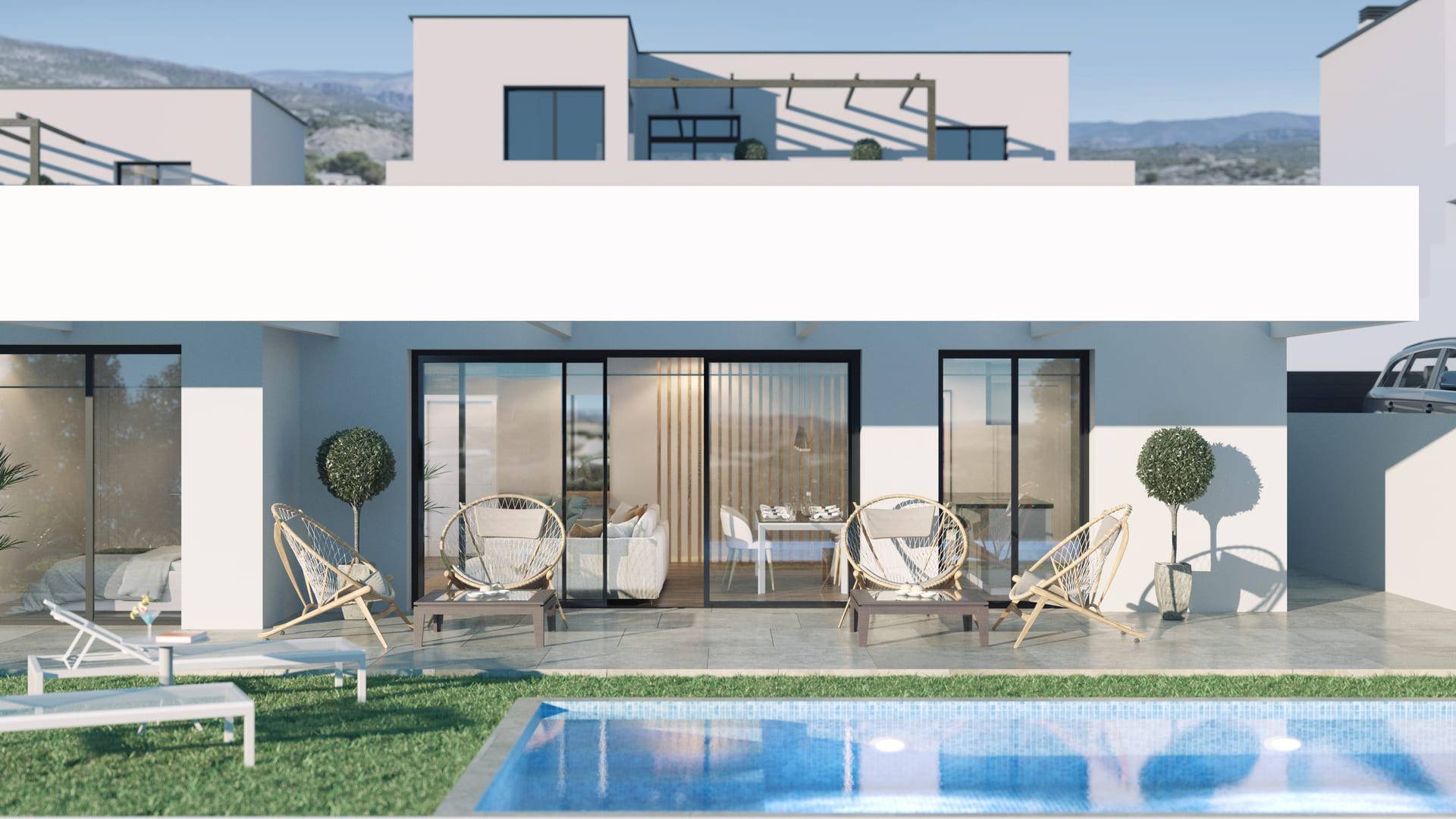 nowa inwestycja - Wolnostojąca willa - Finestrat