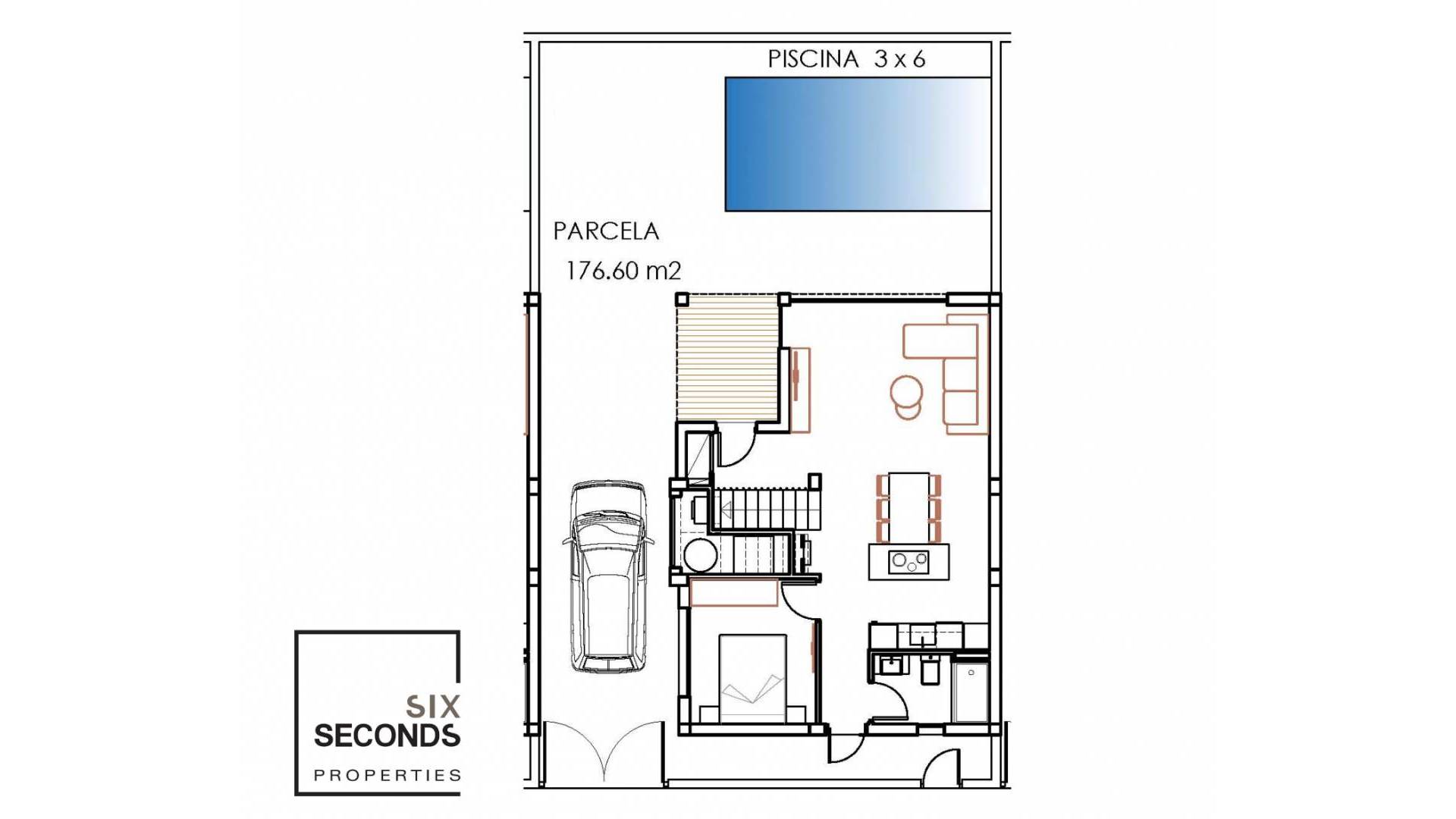 nowa inwestycja - Wolnostojąca willa - Orihuela Costa - Punta Prima