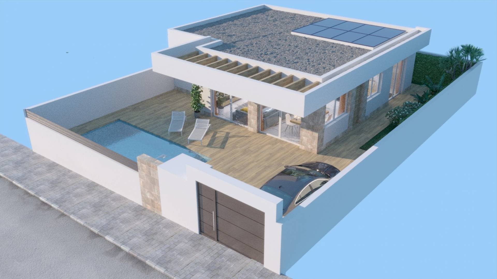 nowa inwestycja - Wolnostojąca willa - Rojales - Ciudad Quesada