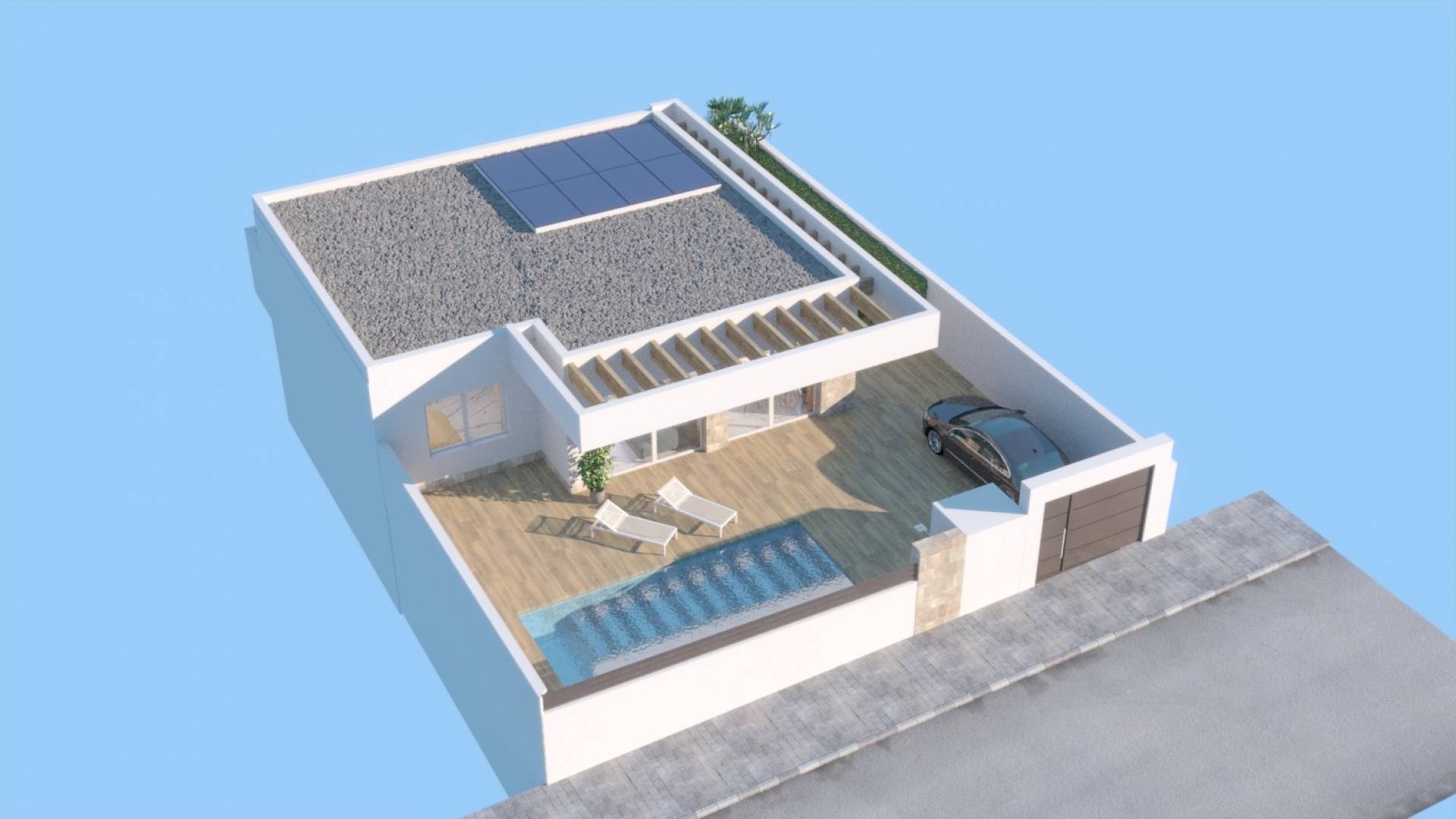 nowa inwestycja - Wolnostojąca willa - Rojales - Ciudad Quesada