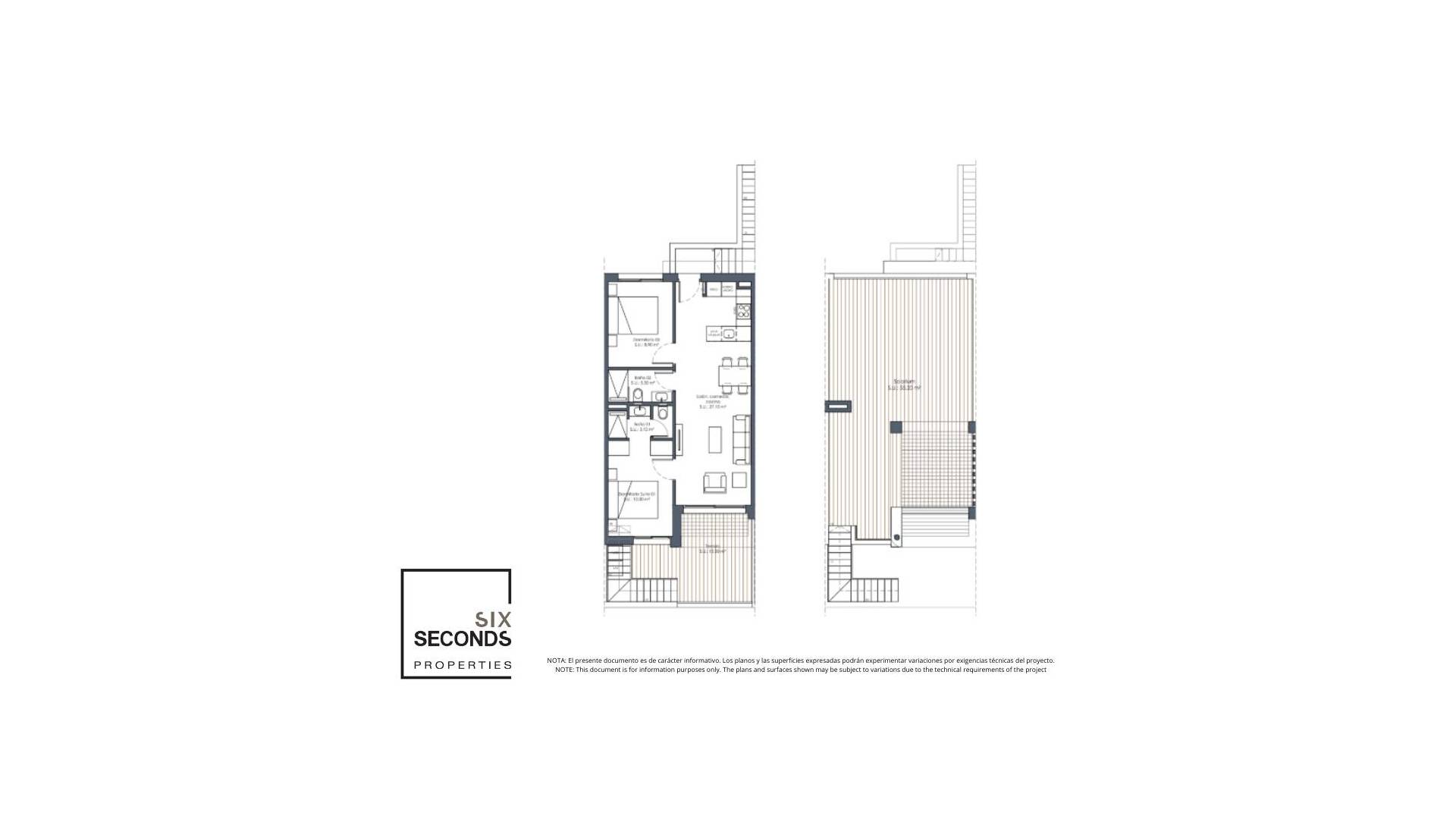nowa inwestycja - Wysoki bungalow - San Fulgencio