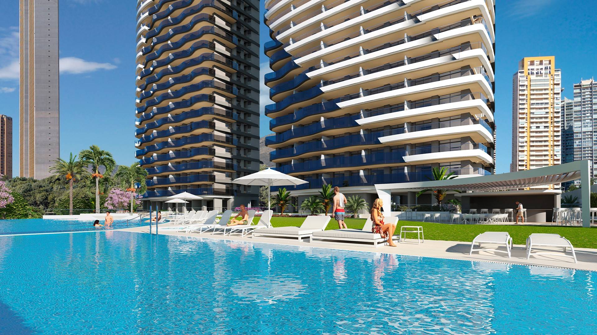 Nueva construcción  - Apartamento - Benidorm - Zona de Poniente