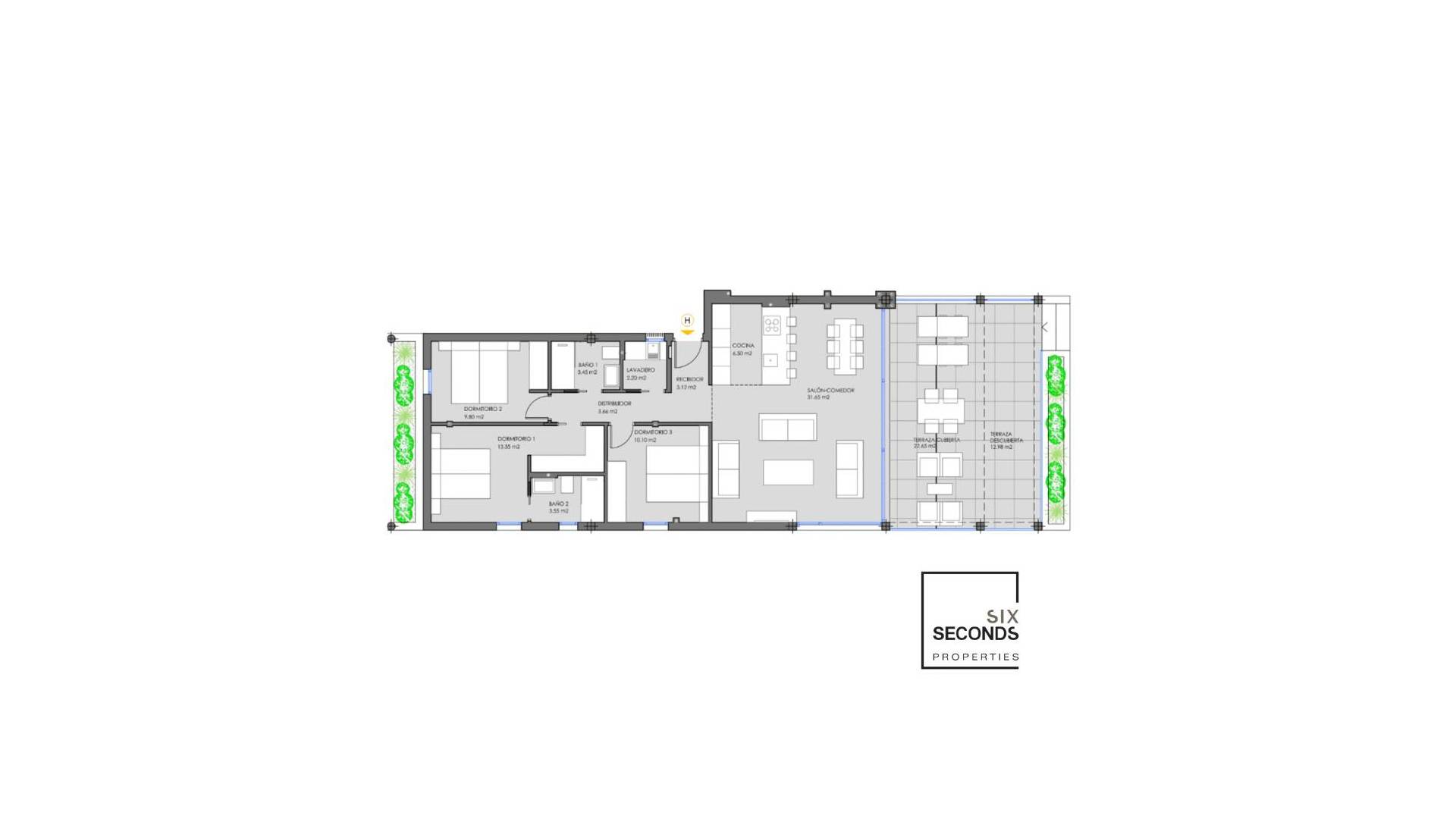 Nueva construcción  - Apartamento - La Manga del Mar Menor - Mar de Cristal