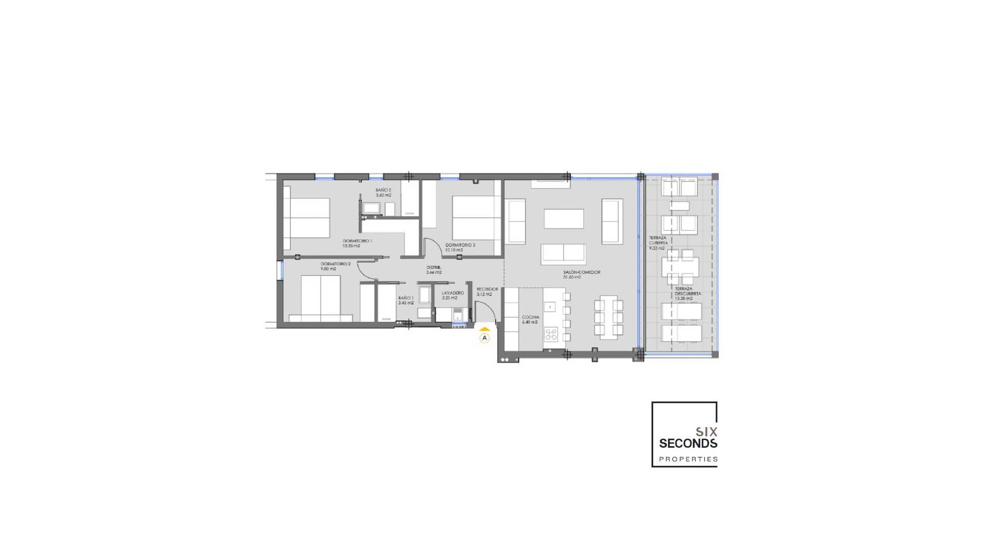 Nueva construcción  - Apartamento - La Manga del Mar Menor - Mar de Cristal