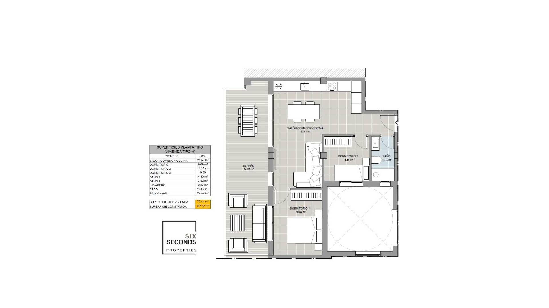 Nueva construcción  - Ático - Torrevieja - Acequion