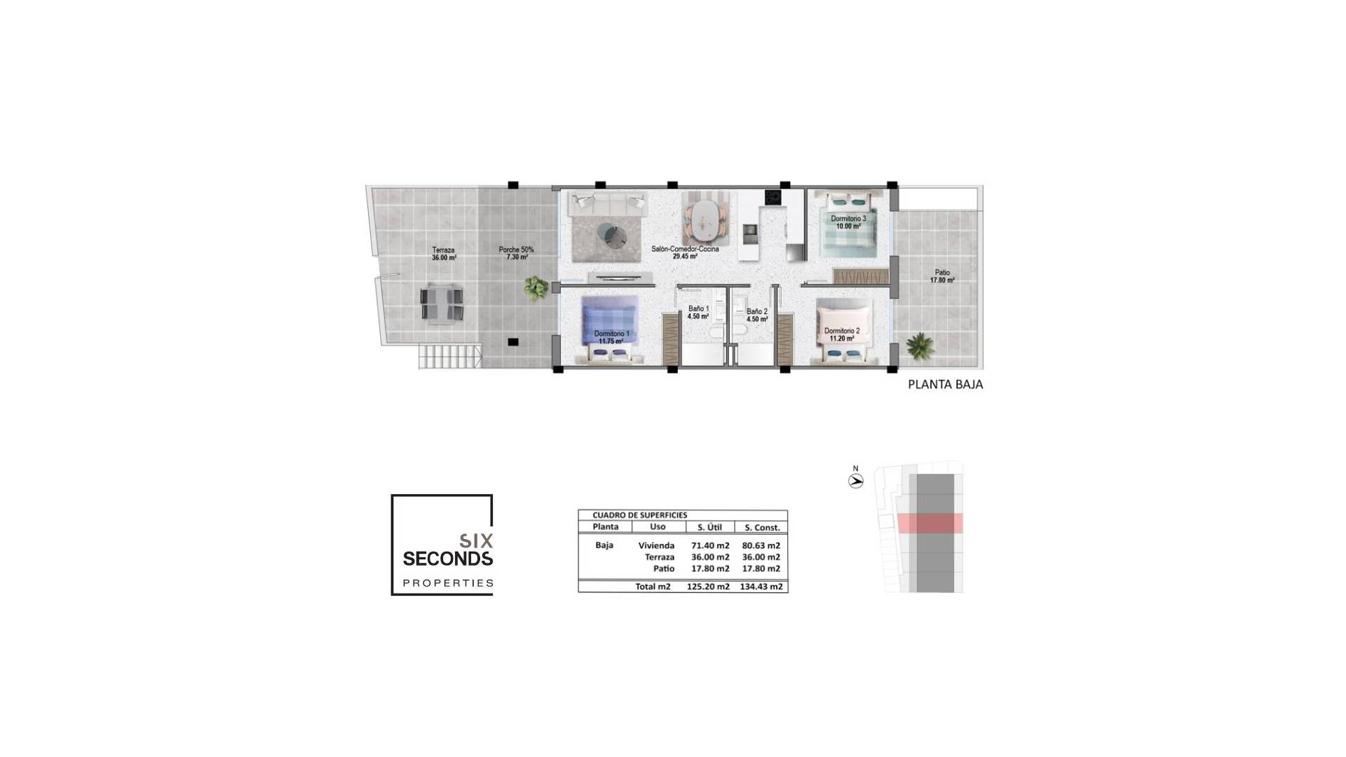 Nueva construcción  - Bungalow - Pilar de la Horadada