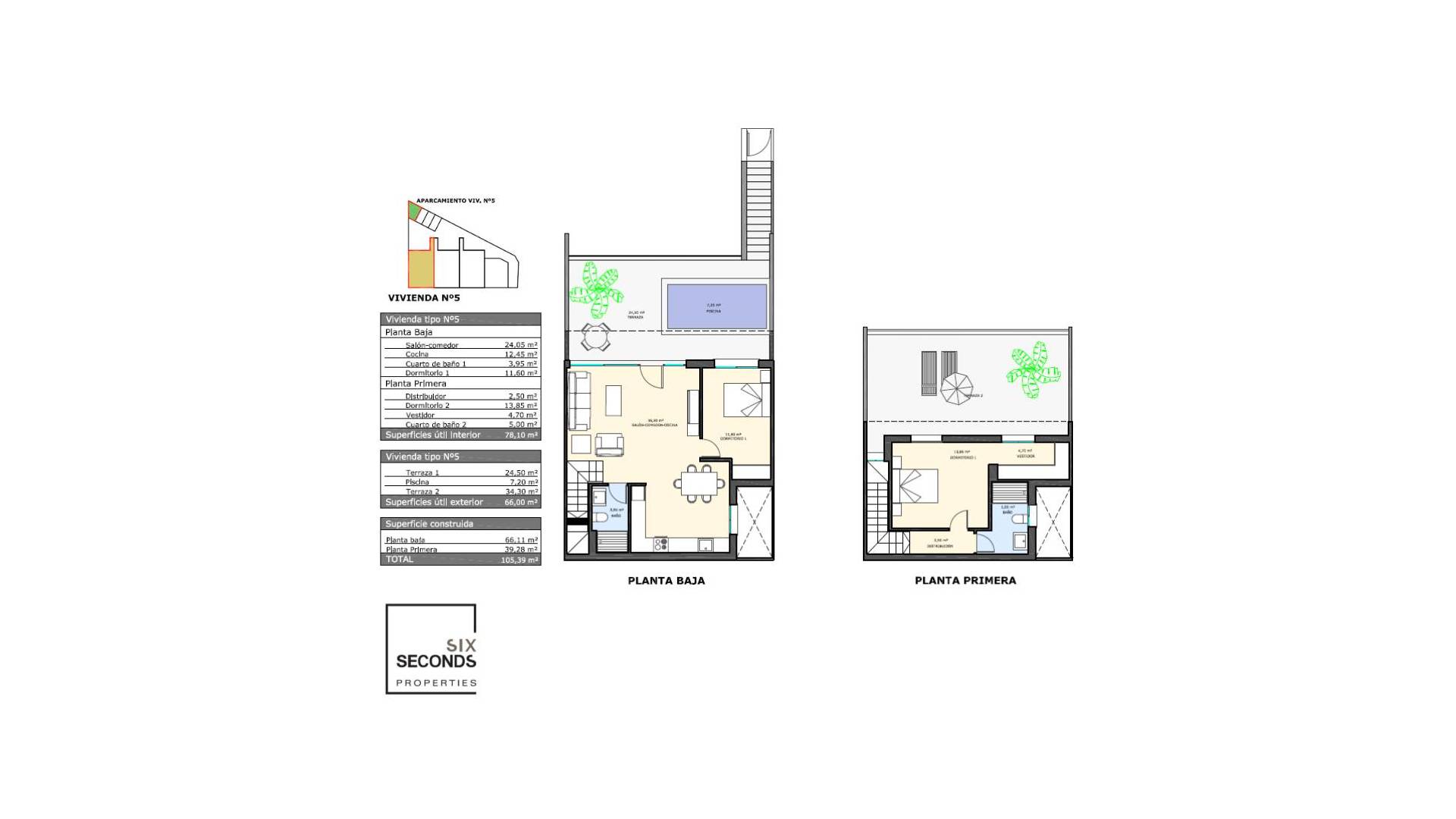 Nueva construcción  - Bungalow - Pilar de la Horadada