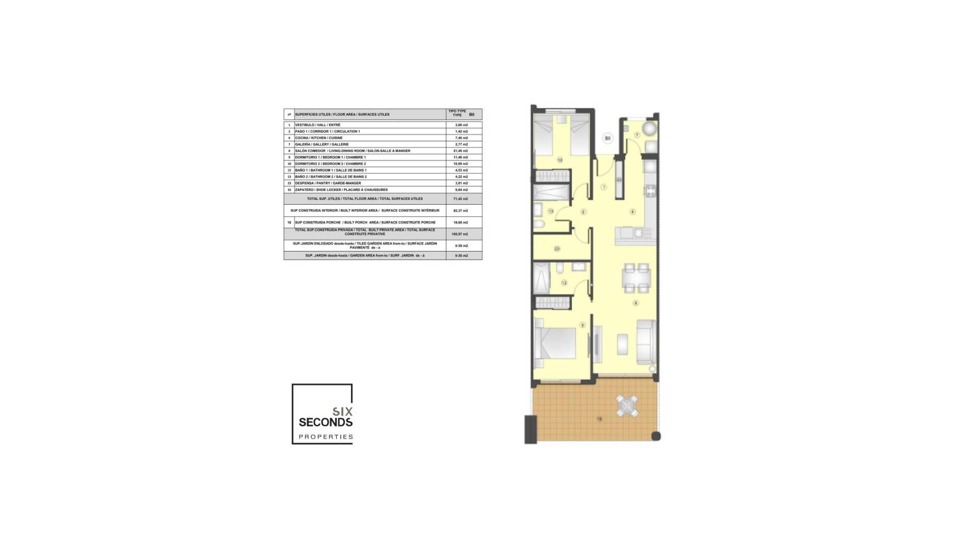 Nueva construcción  - Bungalow - Pulpí - San Juan de los Terreros