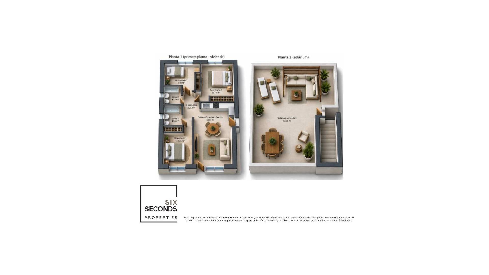 Nueva construcción  - Bungalow - Torrevieja - Acequion