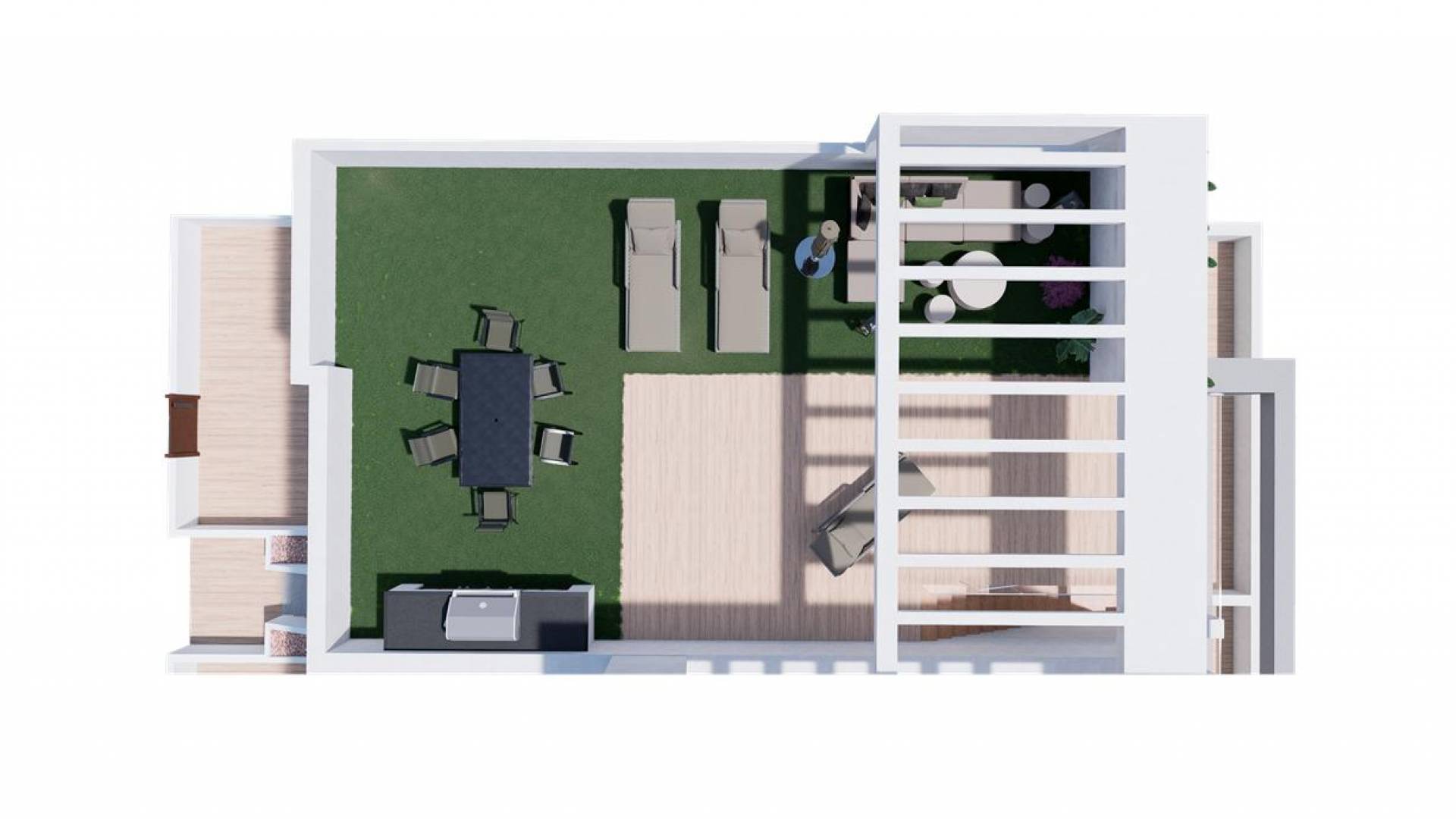 Nueva construcción  - Bungalow - Torrevieja - Los balcones