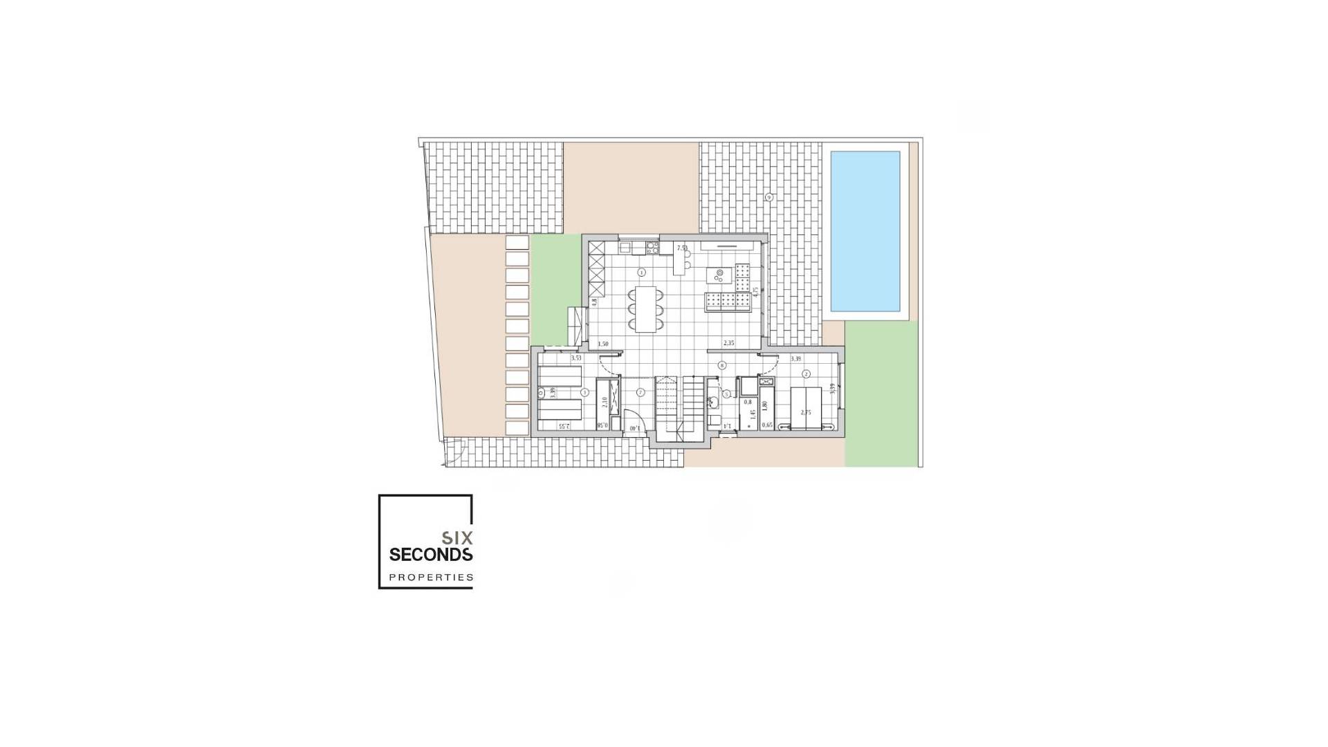 Nueva construcción  - Villa independiente - Algorfa