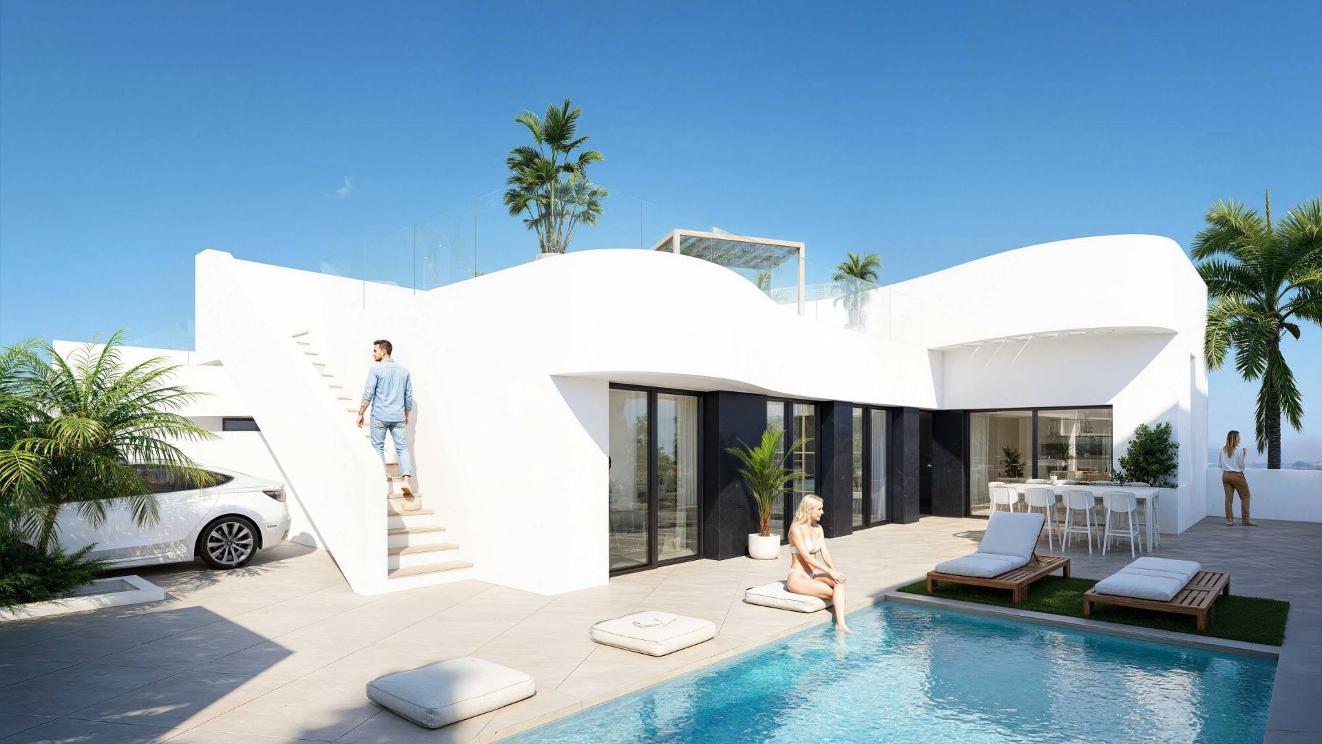 Nueva construcción  - Villa independiente - Algorfa