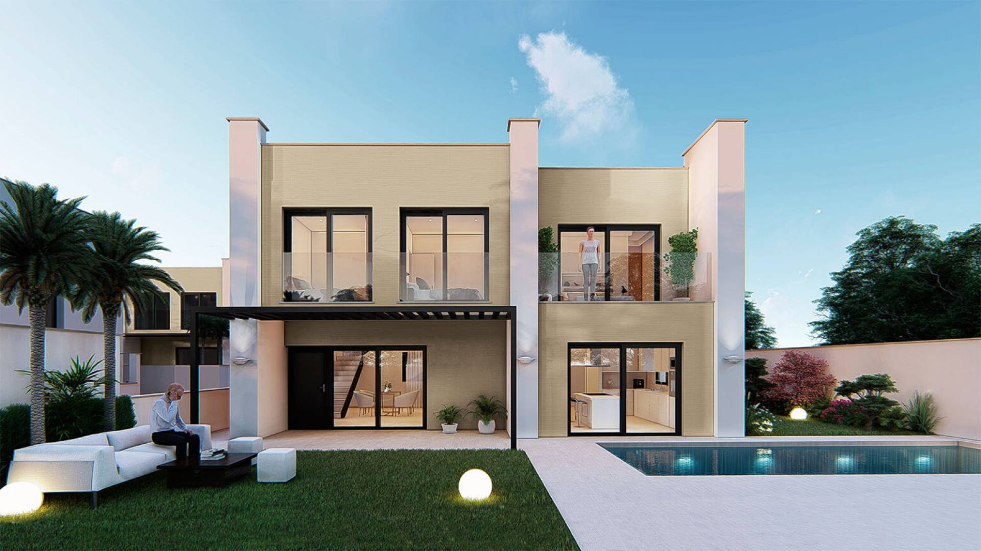 Nueva construcción  - Villa independiente - Alicante (Alacant)