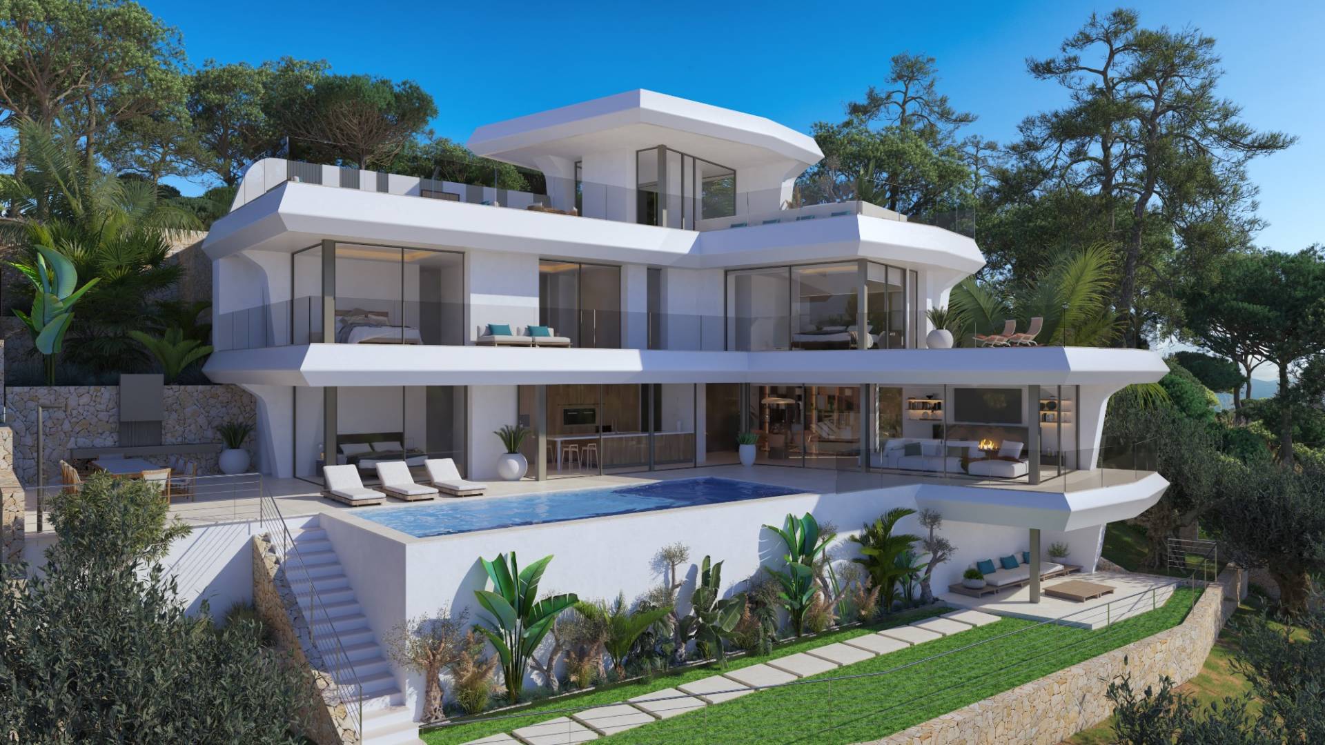 Nueva construcción  - Villa independiente - Altea - Altea la Vella