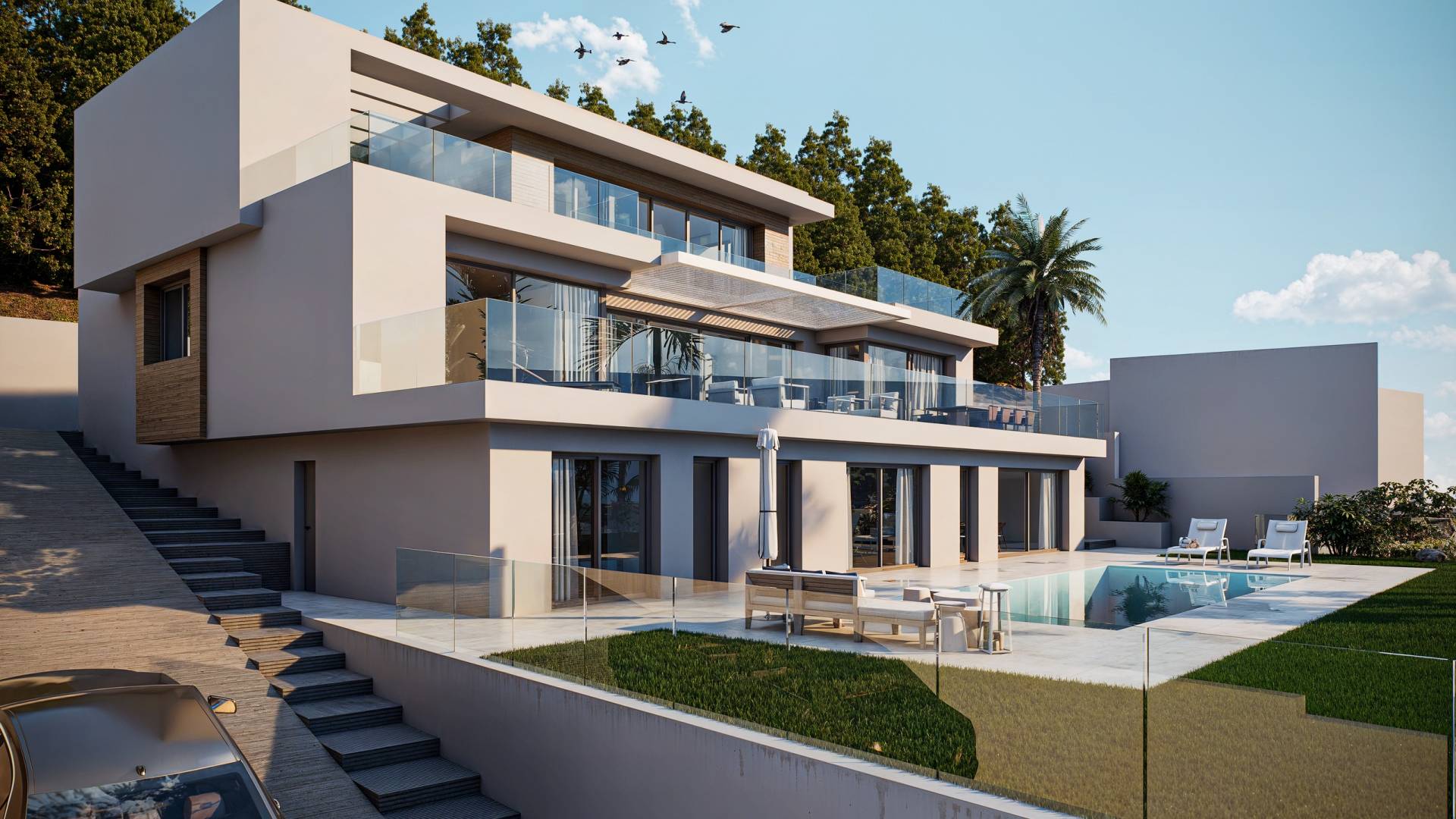 Nueva construcción  - Villa independiente - Altea
