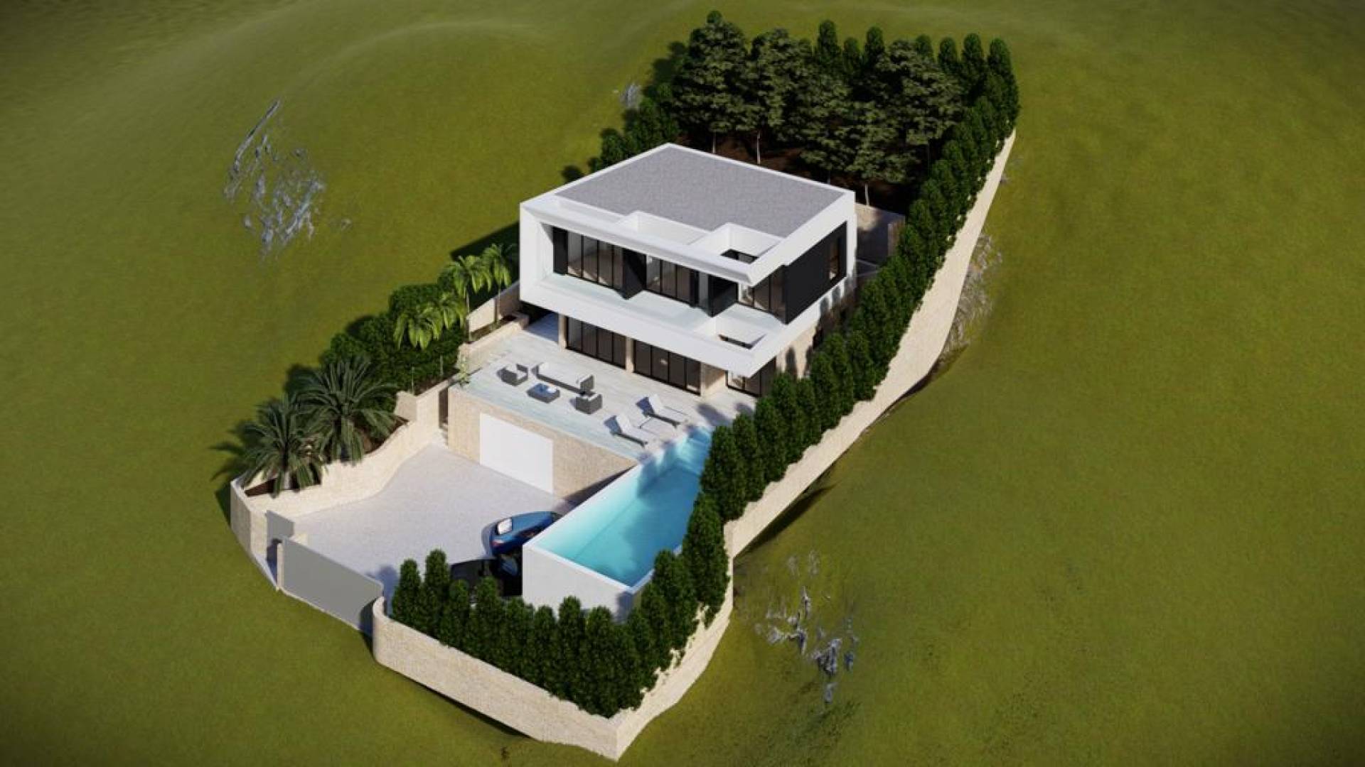 Nueva construcción  - Villa independiente - Altea