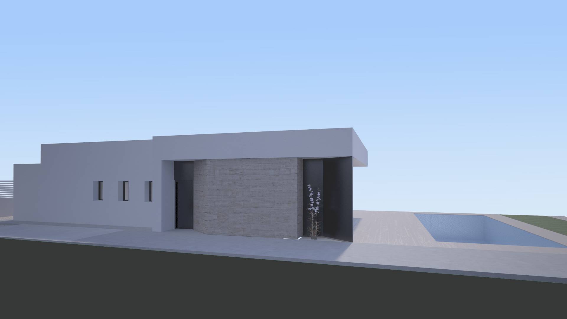 Nueva construcción  - Villa independiente - Aspe