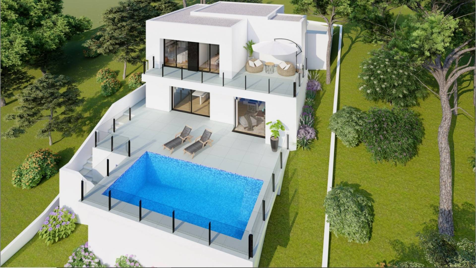 Nueva construcción  - Villa independiente - Benitachell - Cumbre del Sol