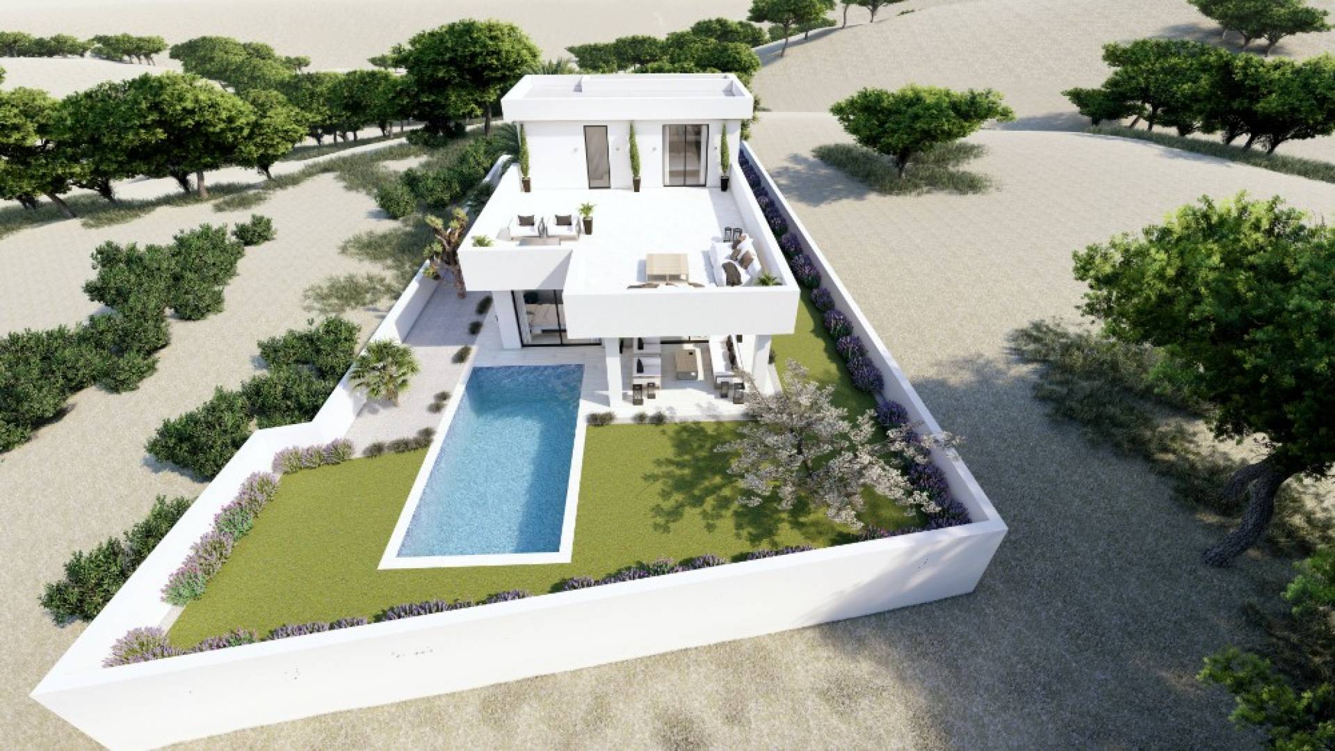 Nueva construcción  - Villa independiente - Busot