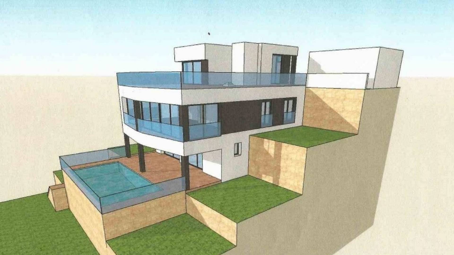 Nueva construcción  - Villa independiente - Calpe - Calpe urbanizaciones