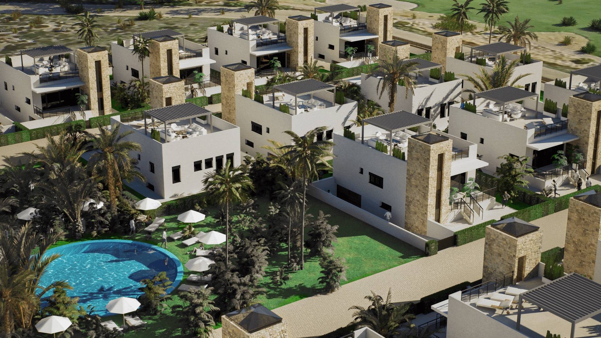 Nueva construcción  - Villa independiente - Camposol Golf