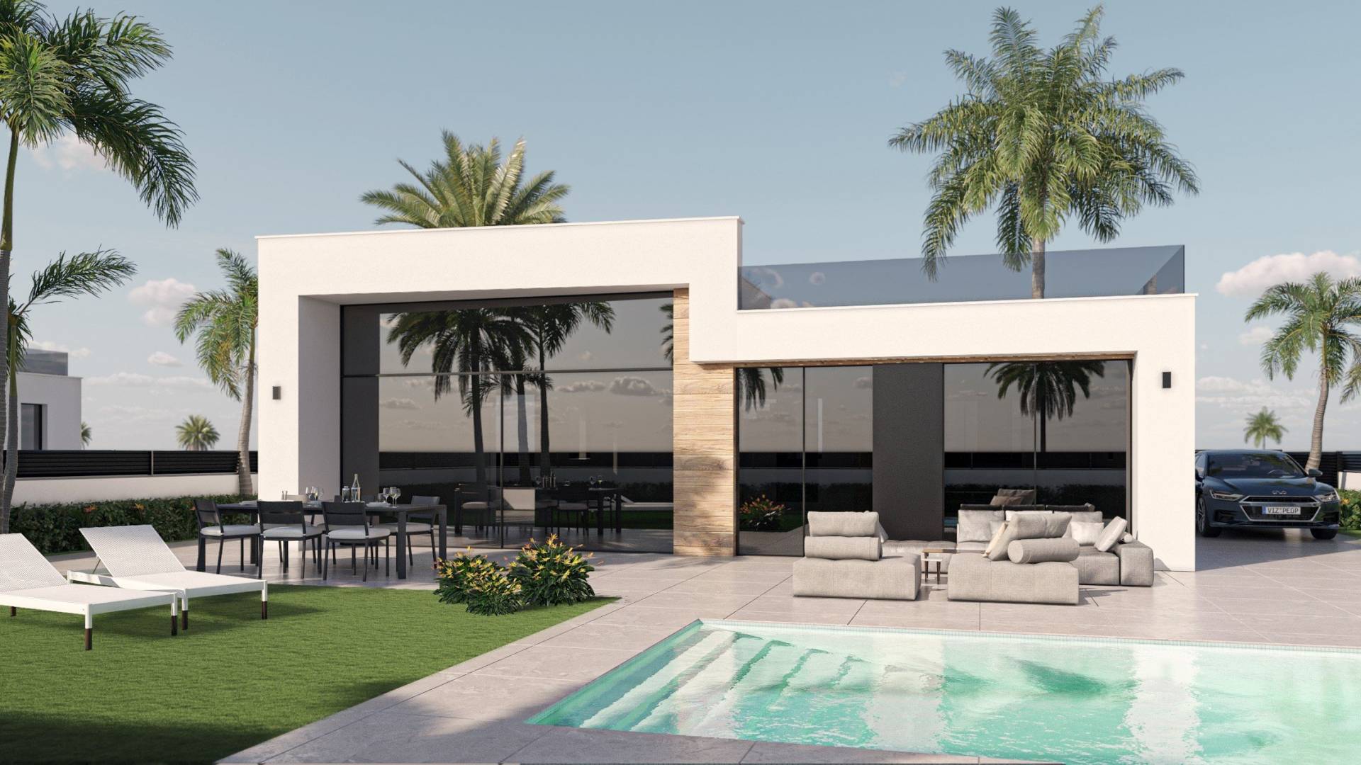 Nueva construcción  - Villa independiente - Condado de Alhama