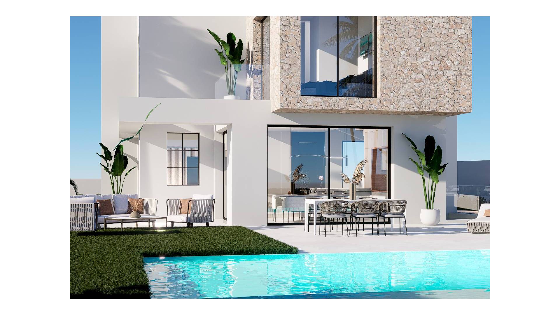 Nueva construcción  - Villa independiente - Finestrat - Golf Bahía