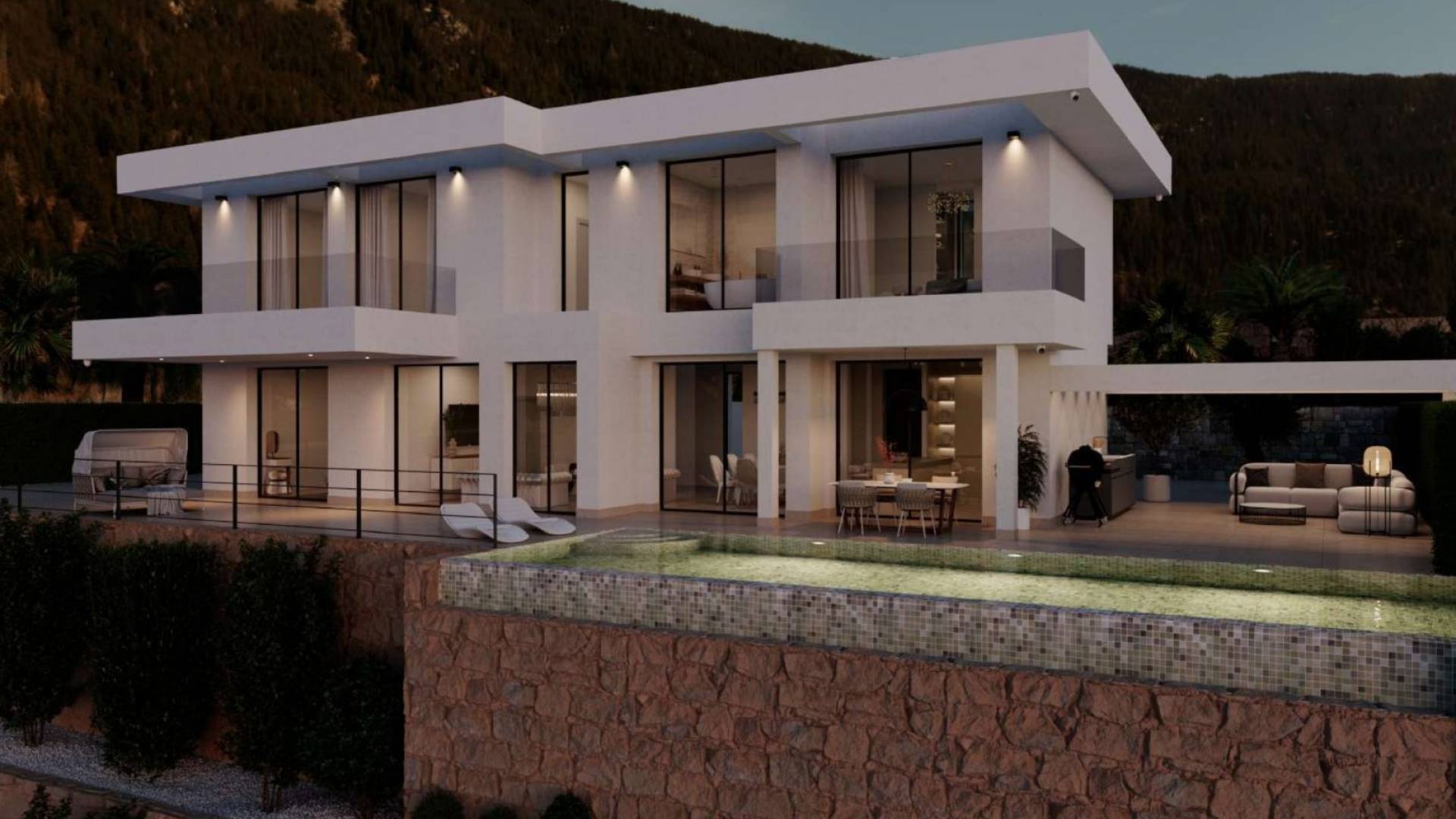 Nueva construcción  - Villa independiente - Finestrat - Sierra Cortina