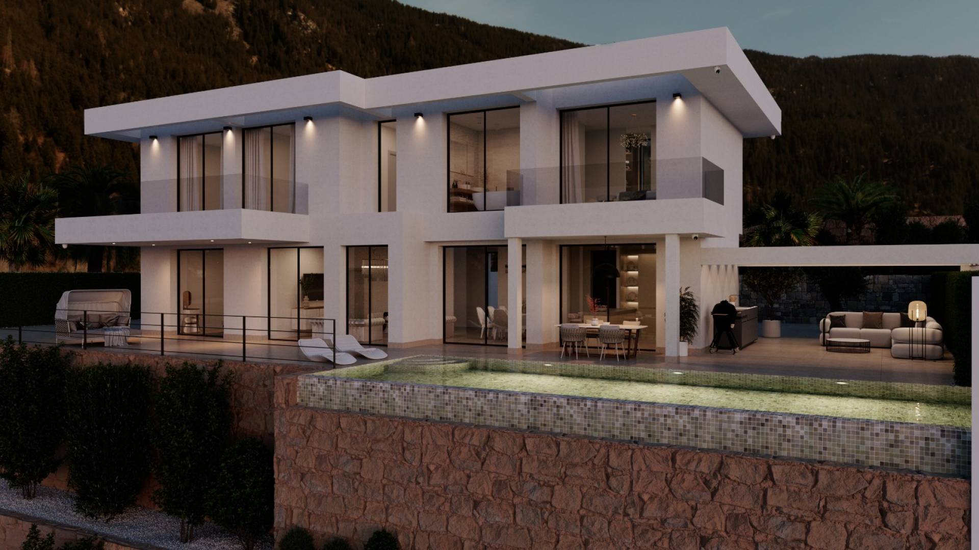 Nueva construcción  - Villa independiente - Finestrat - Sierra Cortina