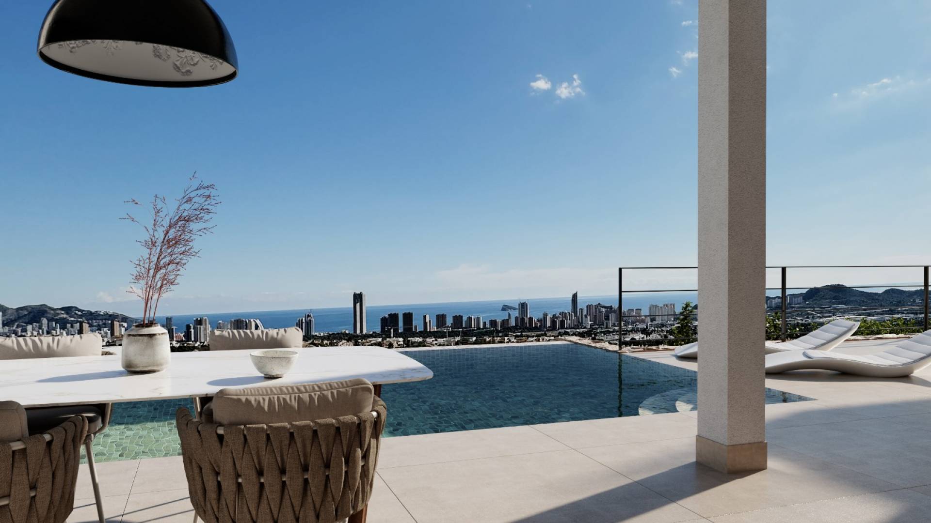 Nueva construcción  - Villa independiente - Finestrat - Sierra Cortina