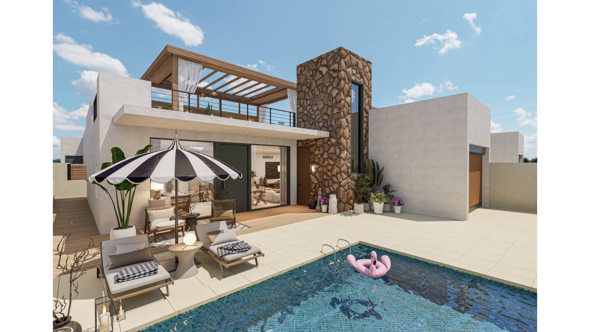 Nueva construcción  - Villa independiente - Fuente Alamo - La Pinilla