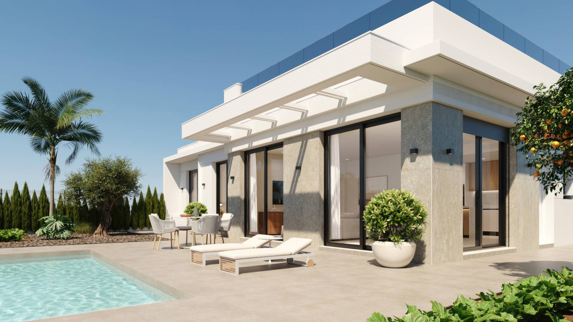Nueva construcción  - Villa independiente - Hacienda del Alamo Golf