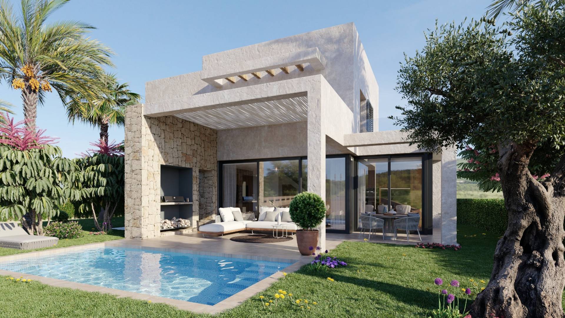 Nueva construcción  - Villa independiente - Las Cunas - Palomares - Desert Springs Resort