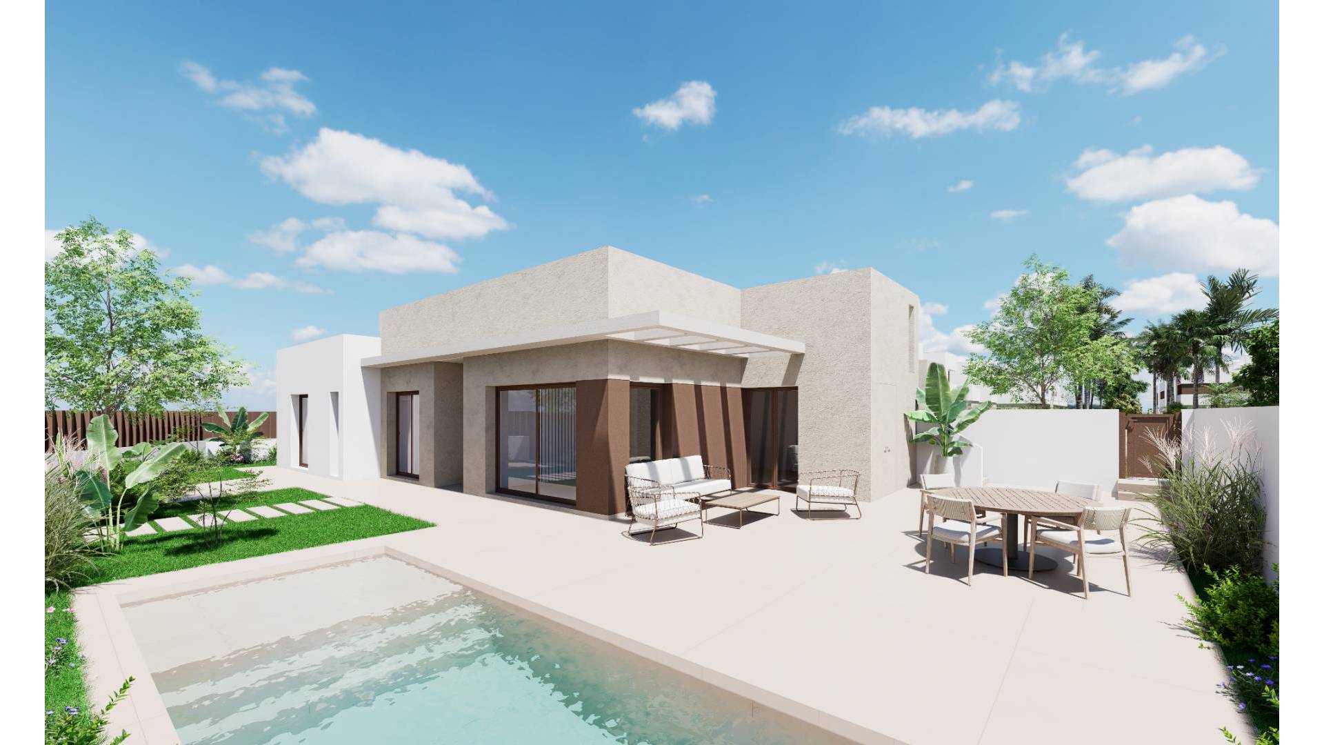 Nueva construcción  - Villa independiente - Los Alcázares