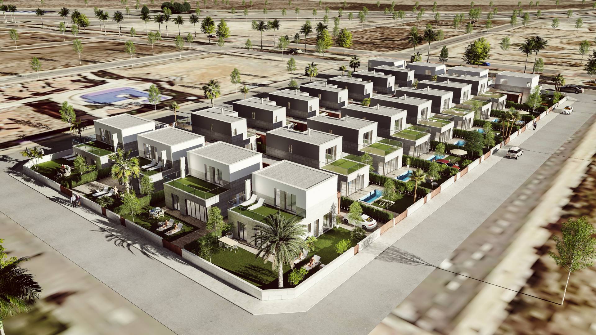 Nueva construcción  - Villa independiente - Los Alcázares